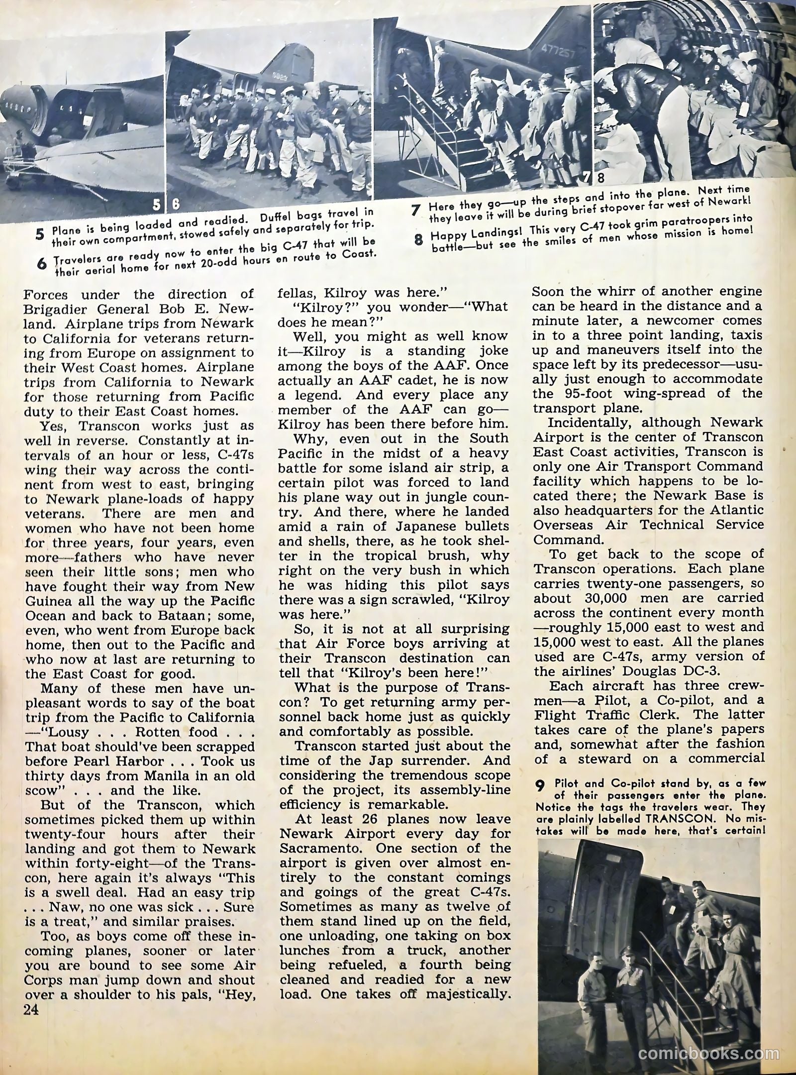 True Aviation Picture-Stories #12 (1946) — page 24 of 57