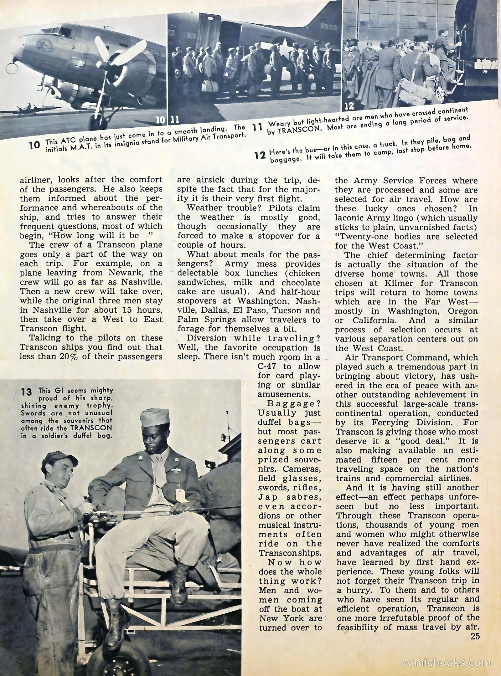 True Aviation Picture-Stories #12 (1946) — page 25 of 57