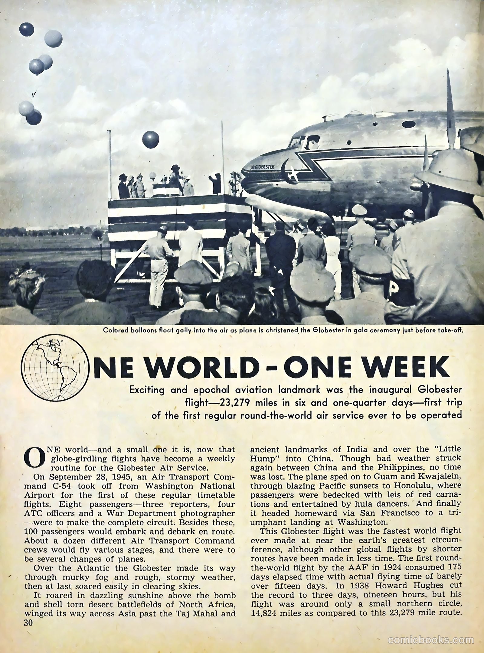True Aviation Picture-Stories #12 (1946) — page 28 of 57
