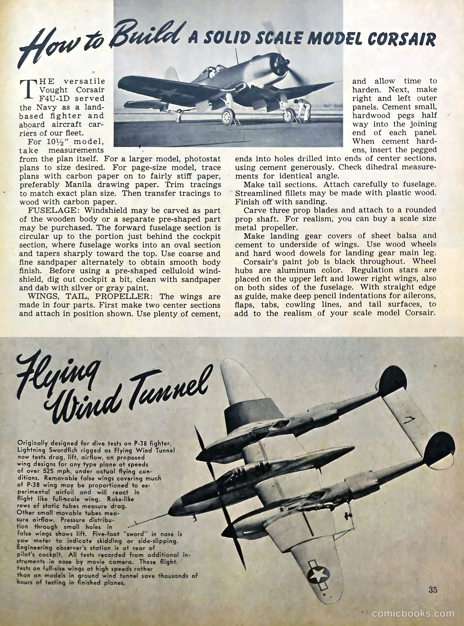True Aviation Picture-Stories #12 (1946) — page 32 of 57