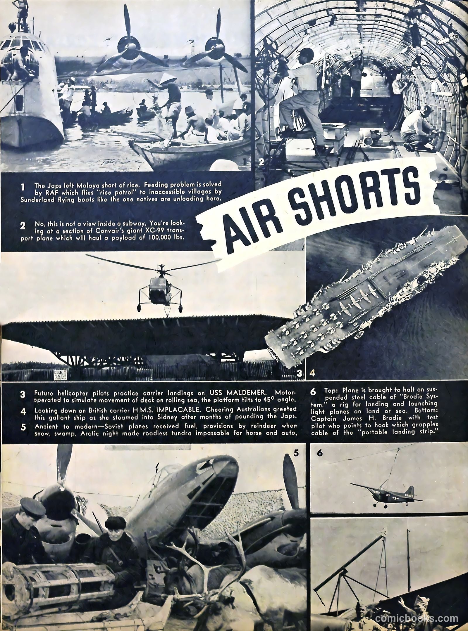 True Aviation Picture-Stories #12 (1946) — page 33 of 57