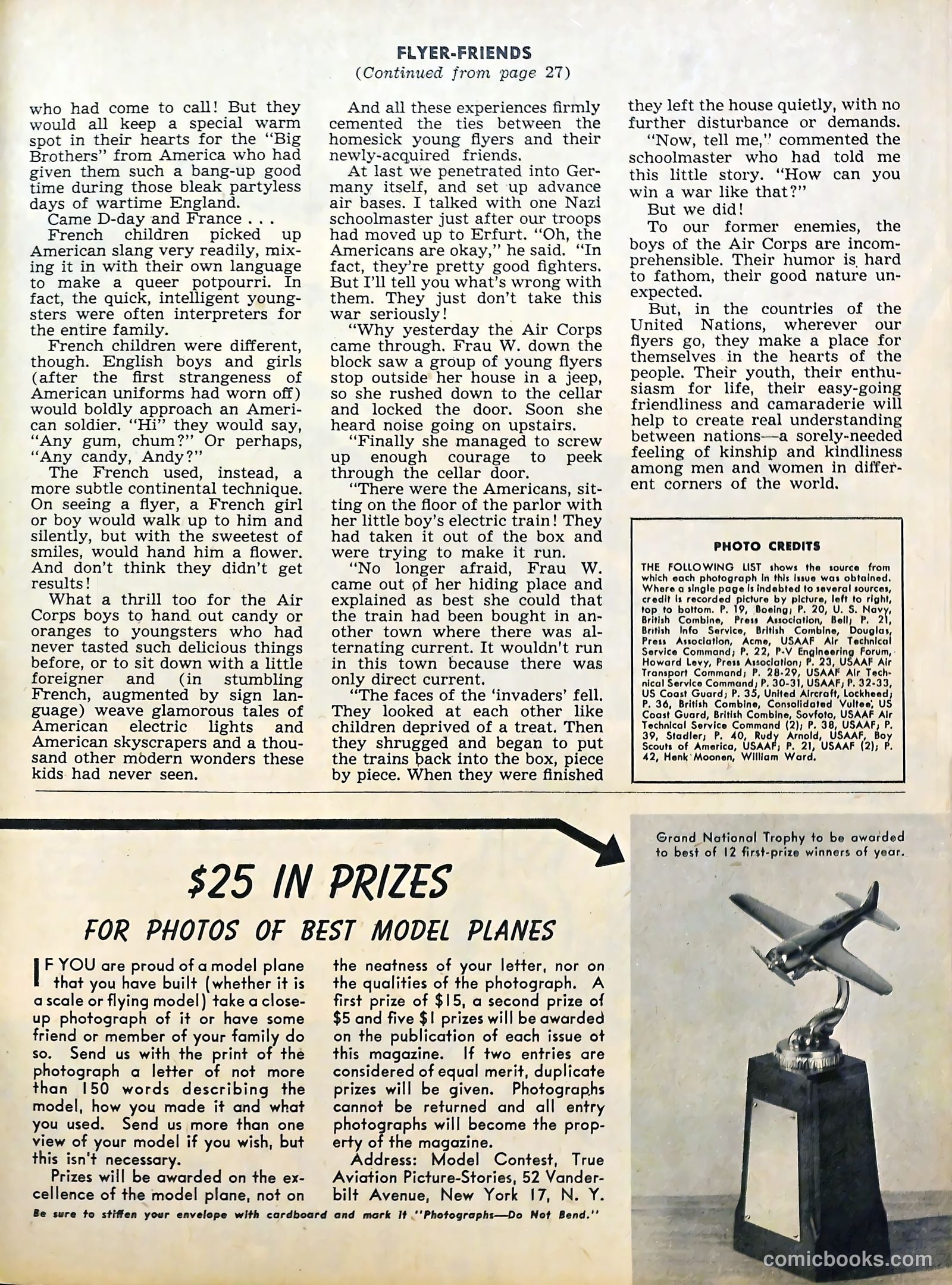 True Aviation Picture-Stories #12 (1946) — page 36 of 57