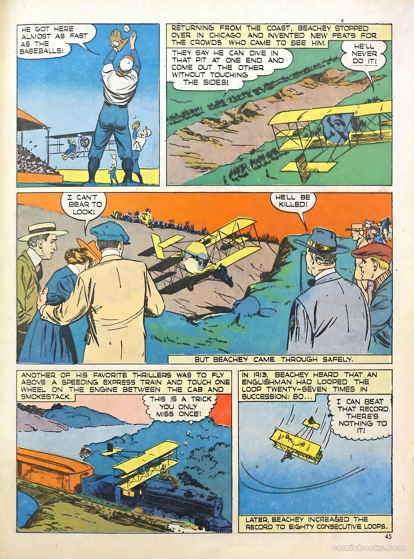 True Aviation Picture-Stories #12 (1946) — page 42 of 57