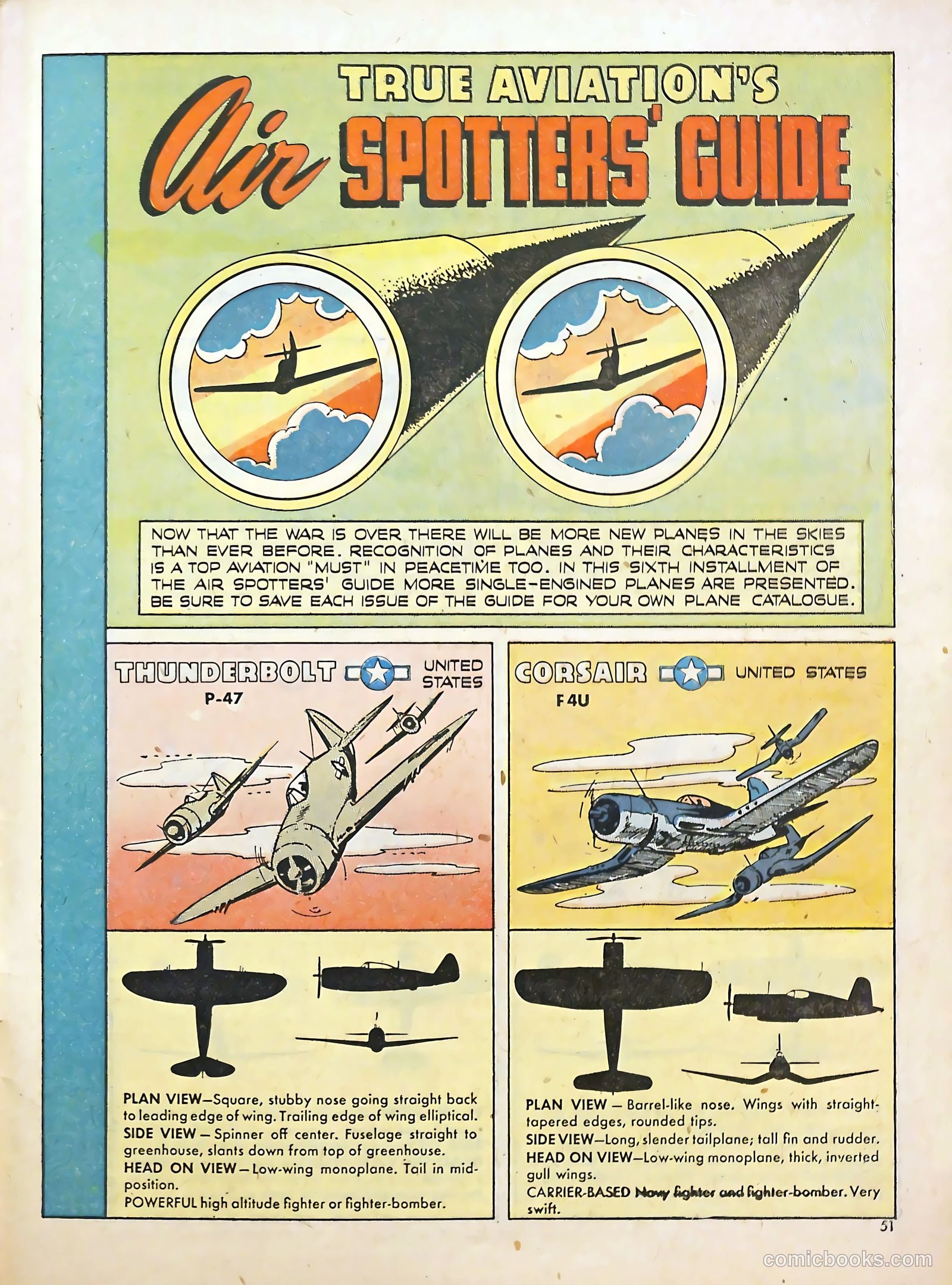 True Aviation Picture-Stories #12 (1946) — page 48 of 57
