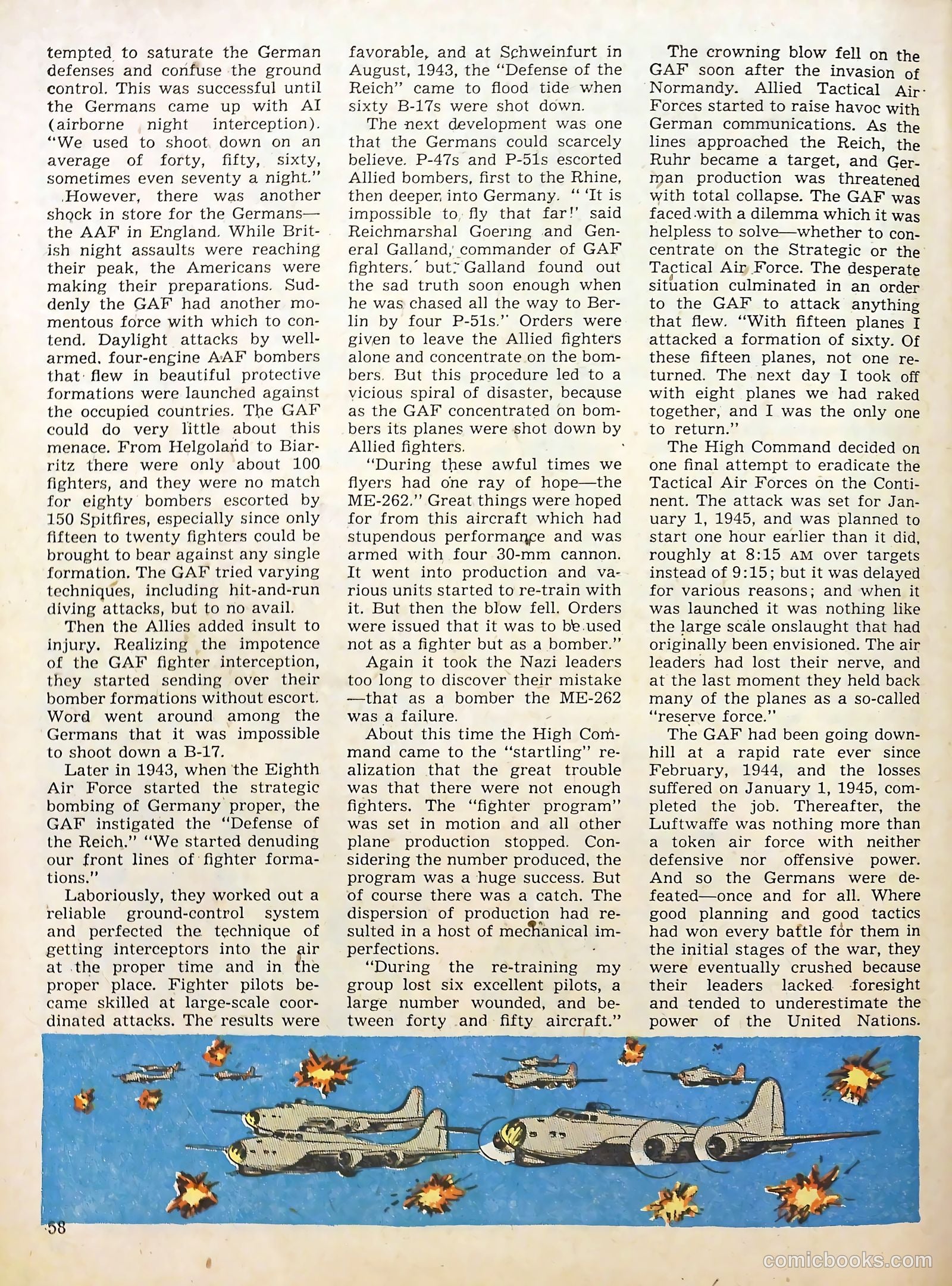True Aviation Picture-Stories #12 (1946) — page 55 of 57