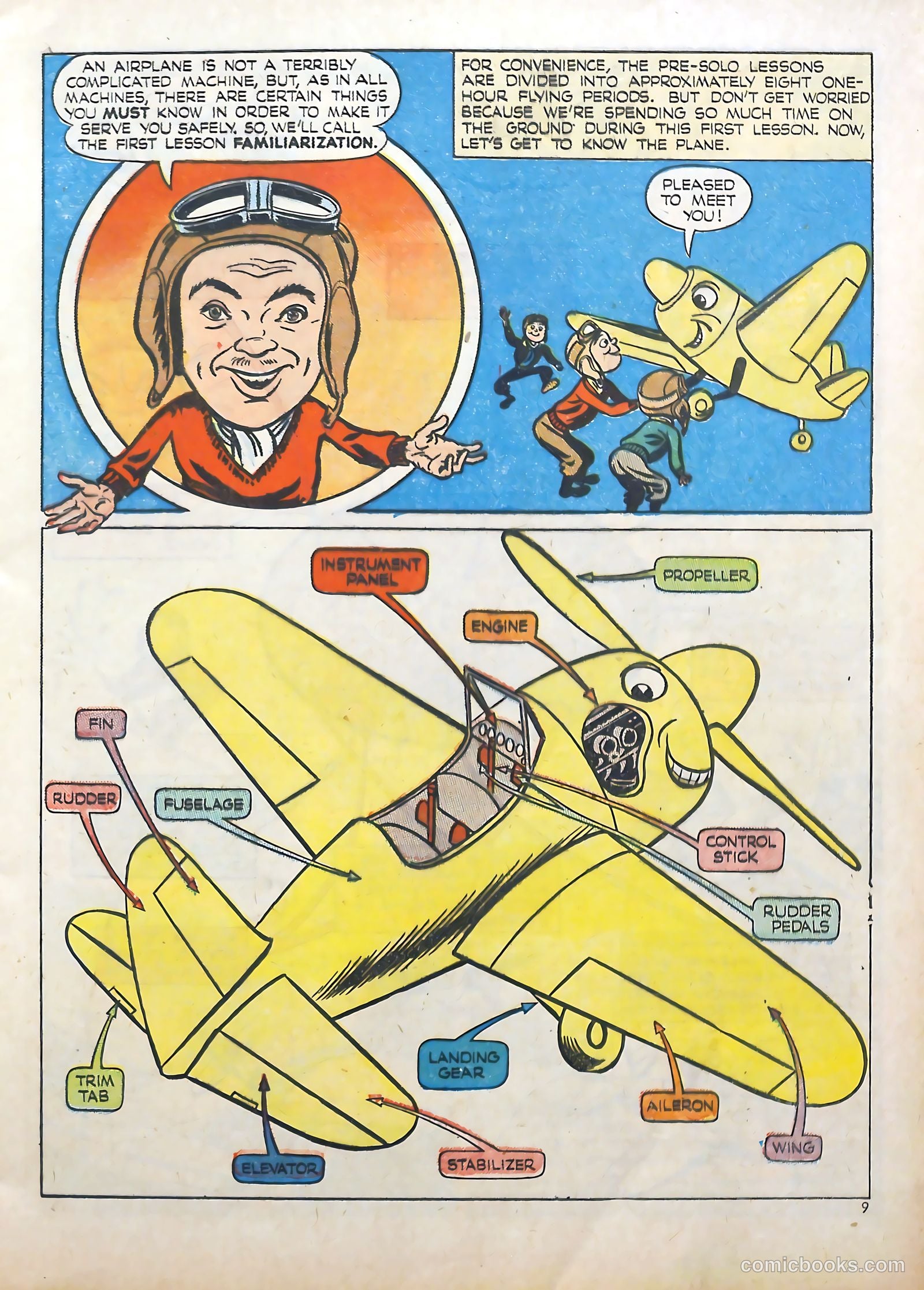 True Aviation Picture-Stories #13 (1946) — page 9 of 62
