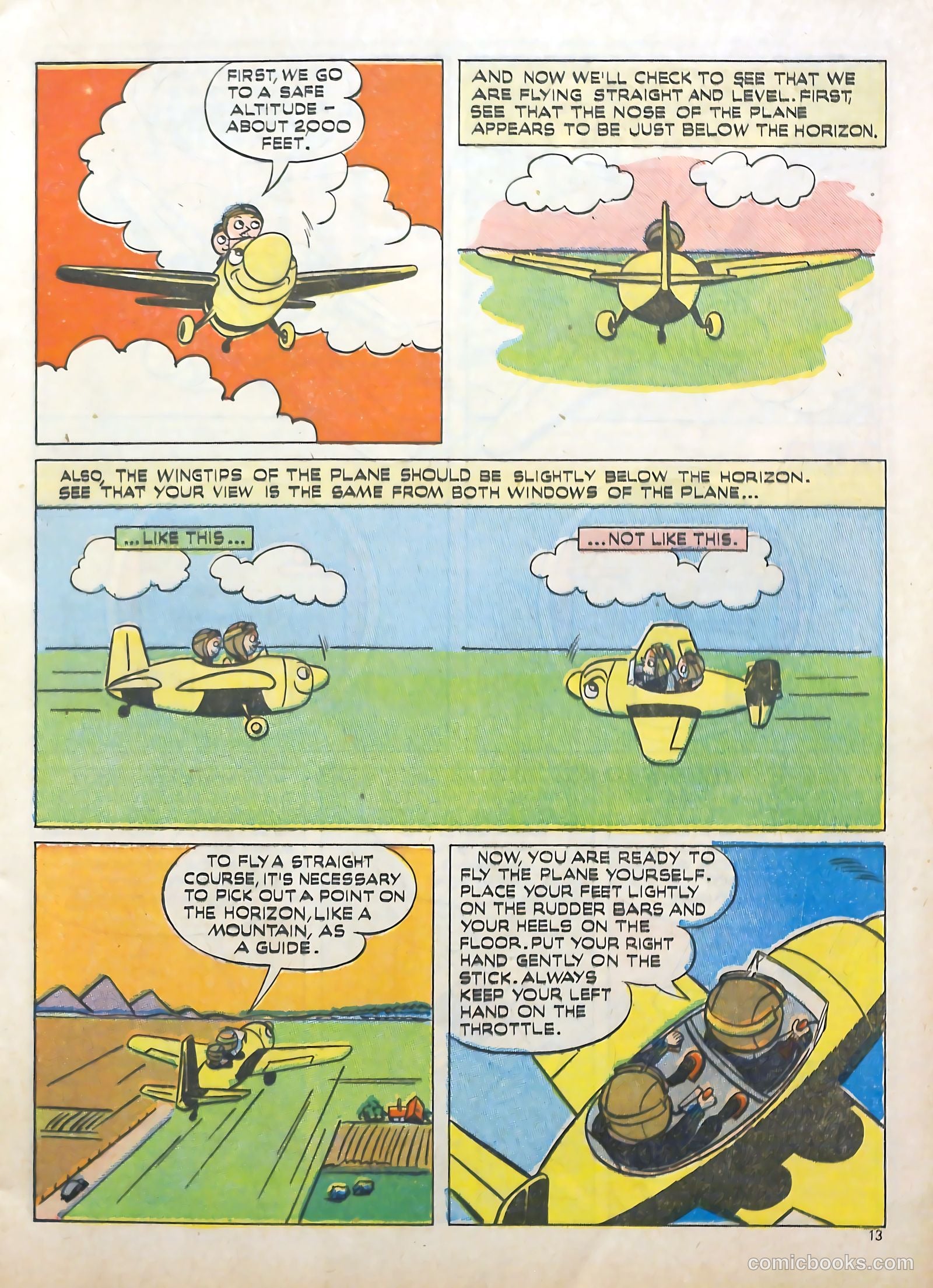 True Aviation Picture-Stories #13 (1946) — page 13 of 62