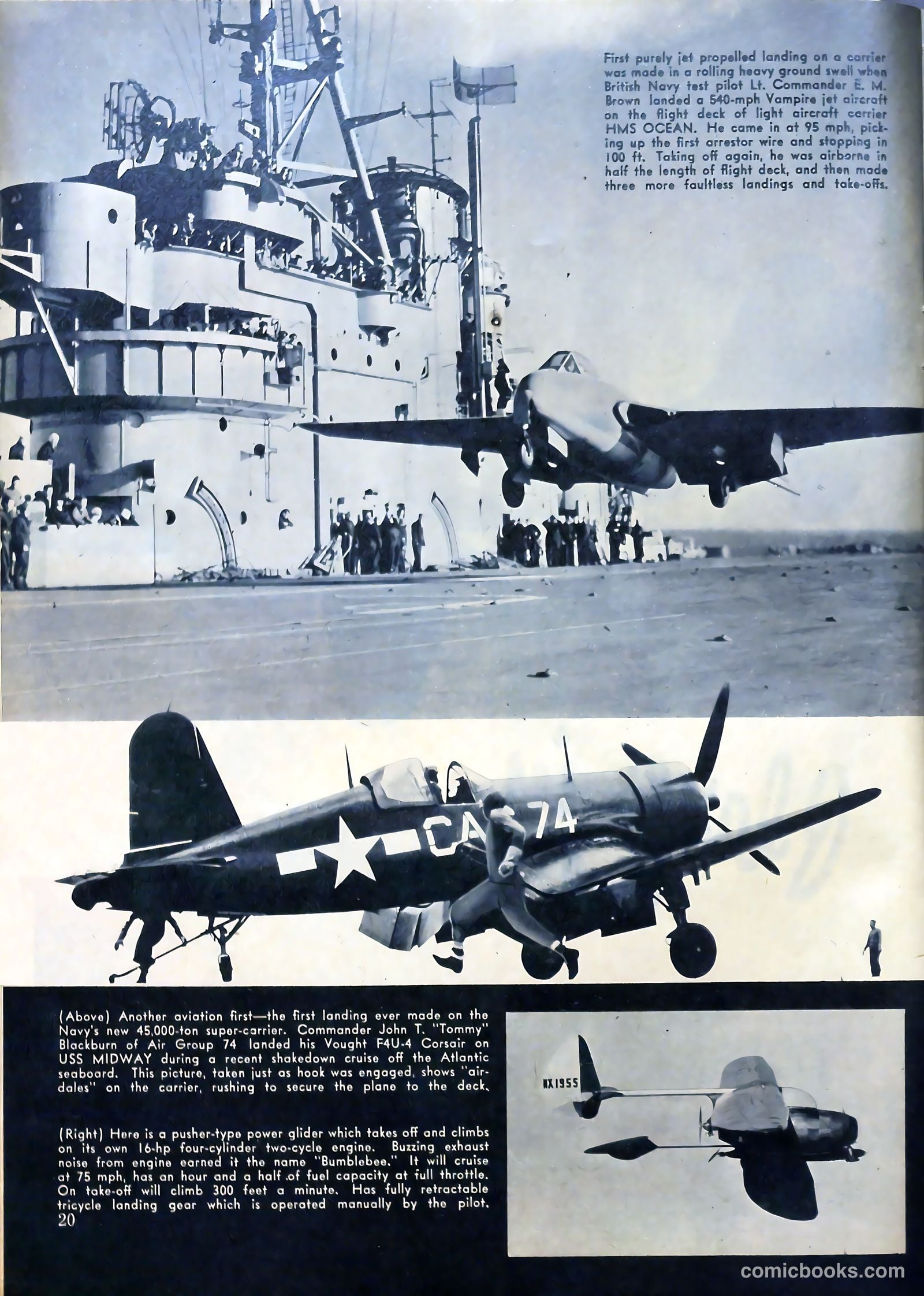 True Aviation Picture-Stories #13 (1946) — page 20 of 62