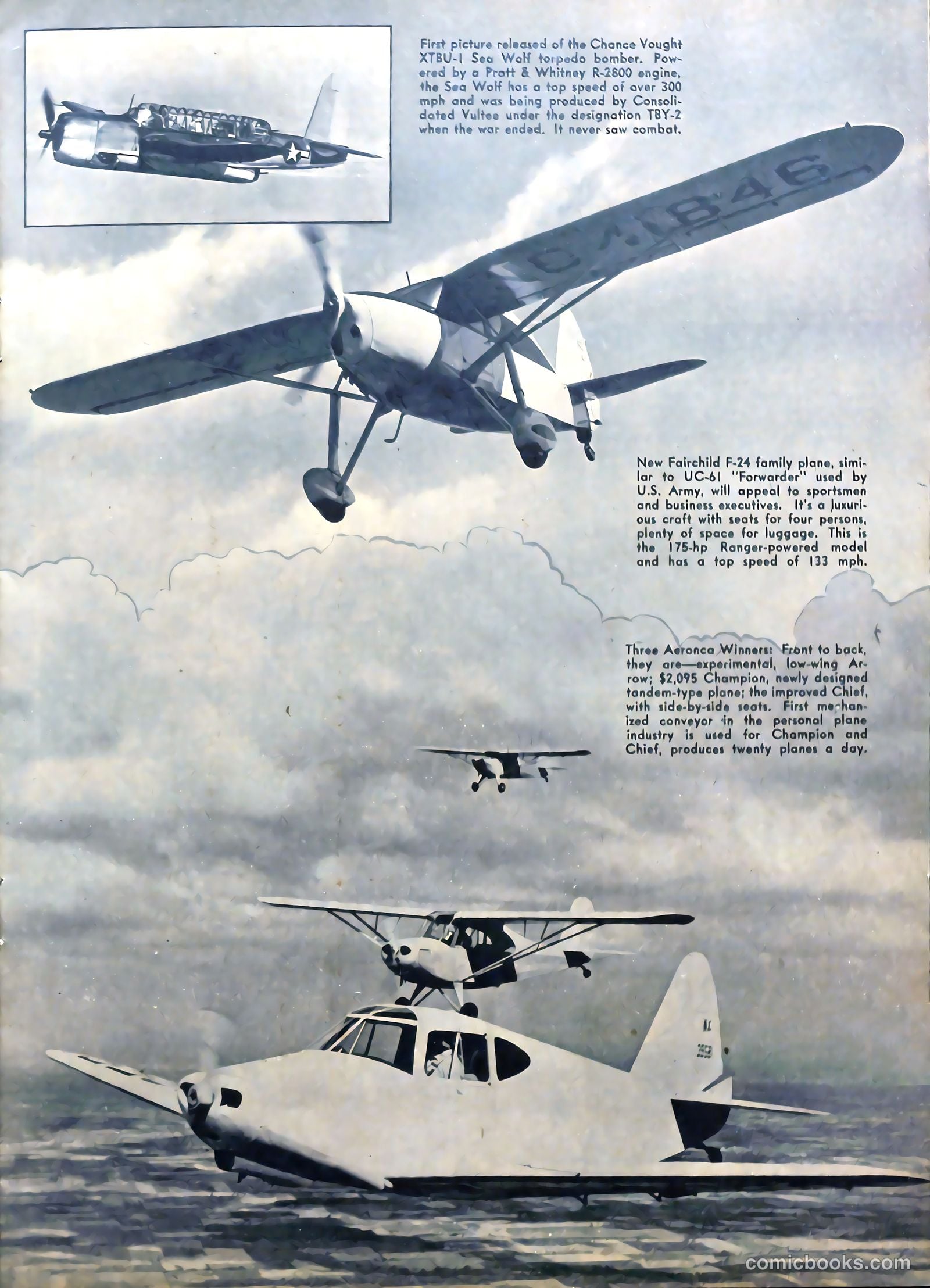 True Aviation Picture-Stories #13 (1946) — page 21 of 62