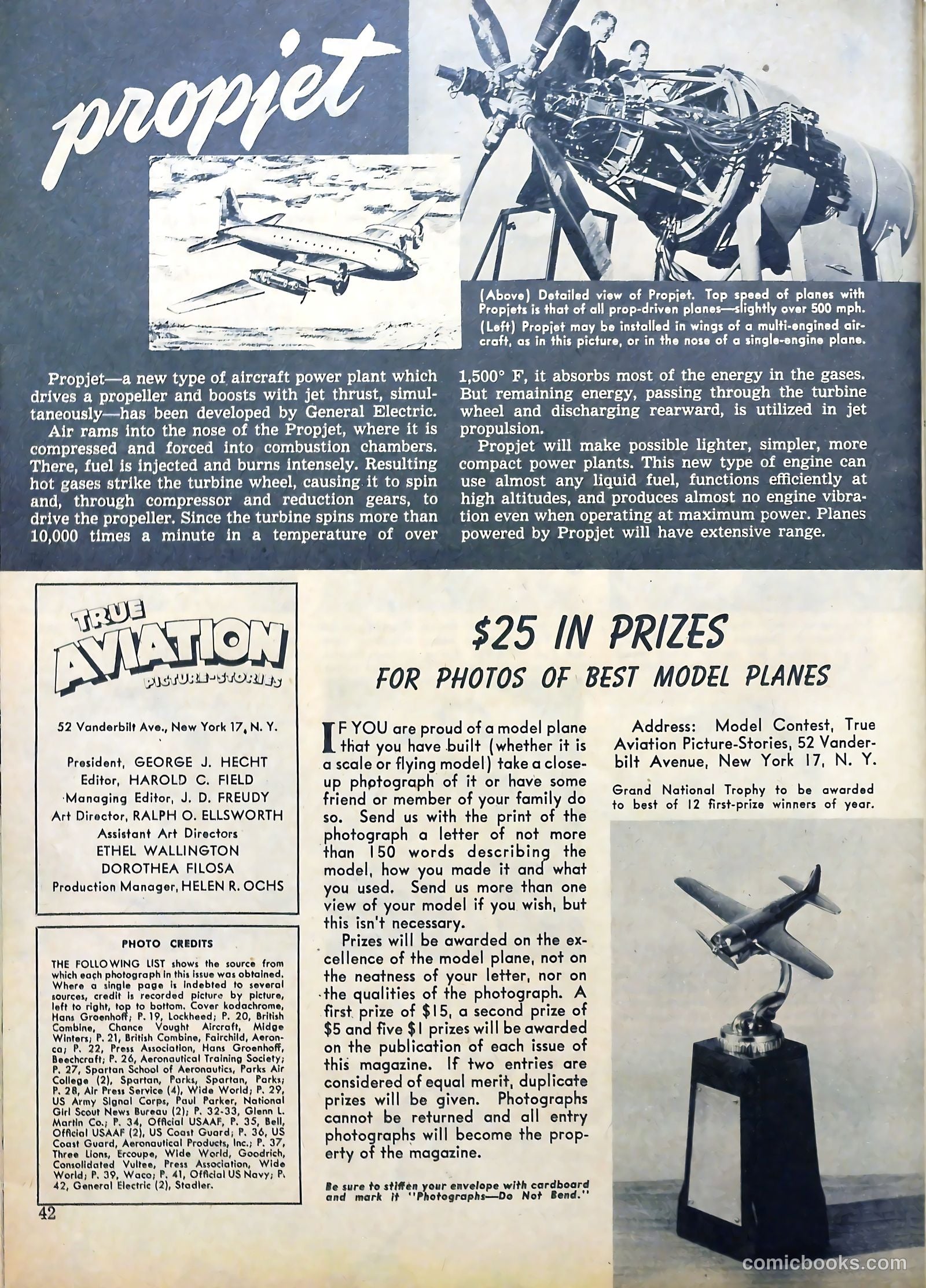 True Aviation Picture-Stories #13 (1946) — page 44 of 62