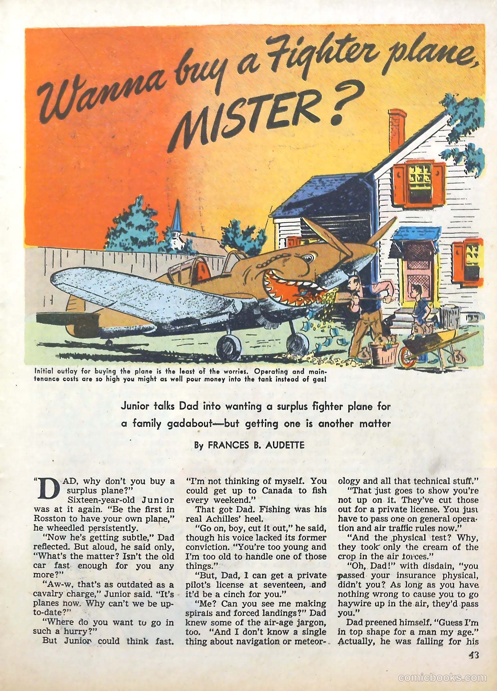 True Aviation Picture-Stories #13 (1946) — page 45 of 62