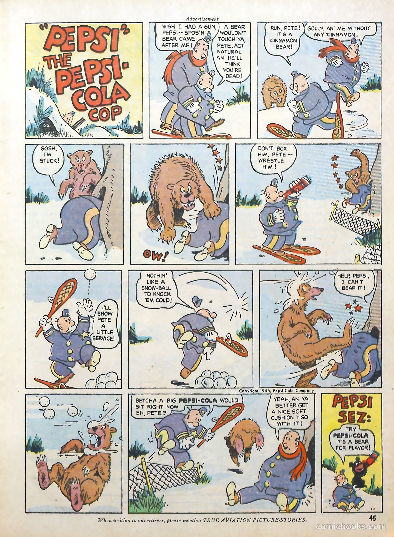 True Aviation Picture-Stories #13 (1946) — page 47 of 62