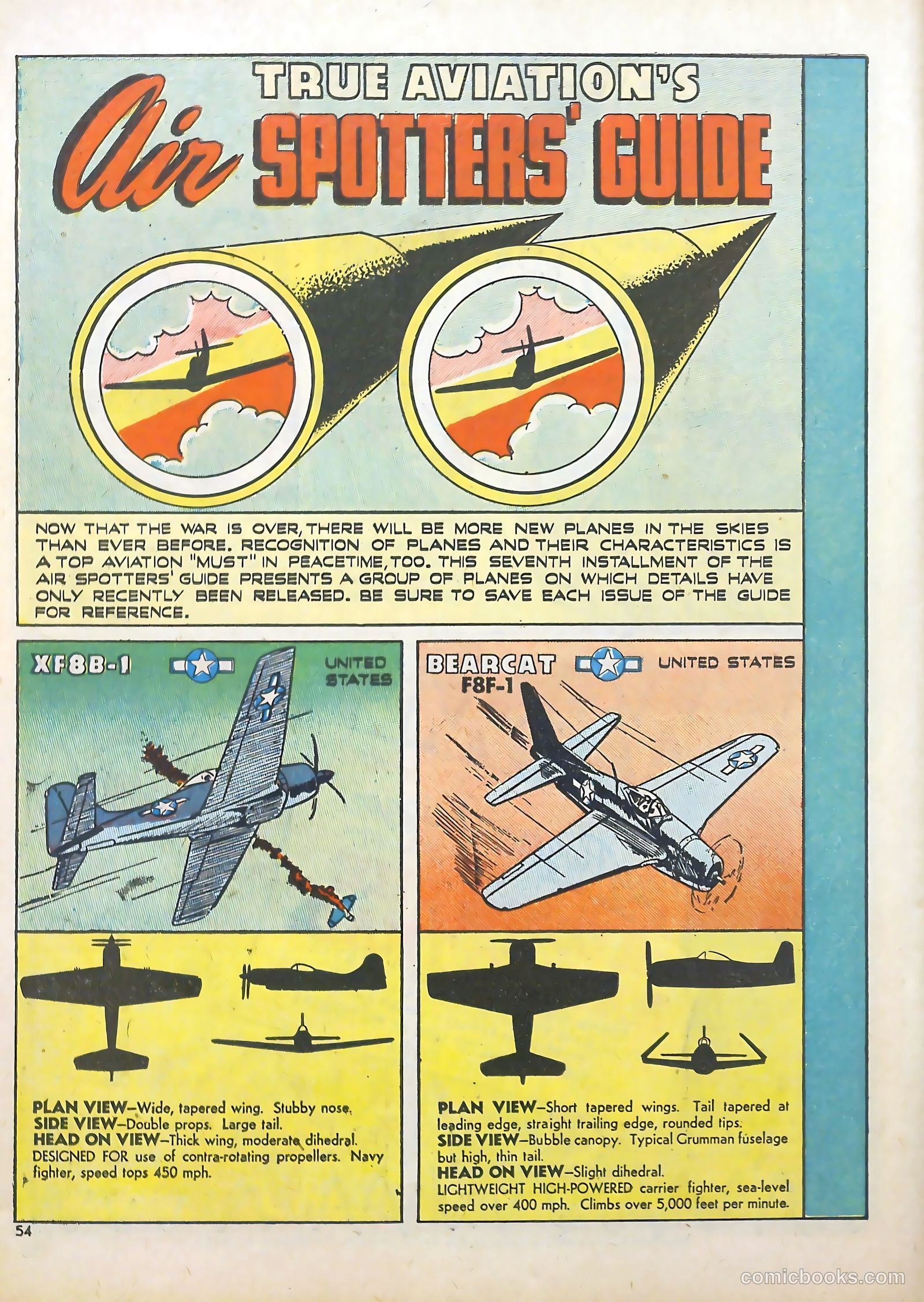 True Aviation Picture-Stories #13 (1946) — page 56 of 62