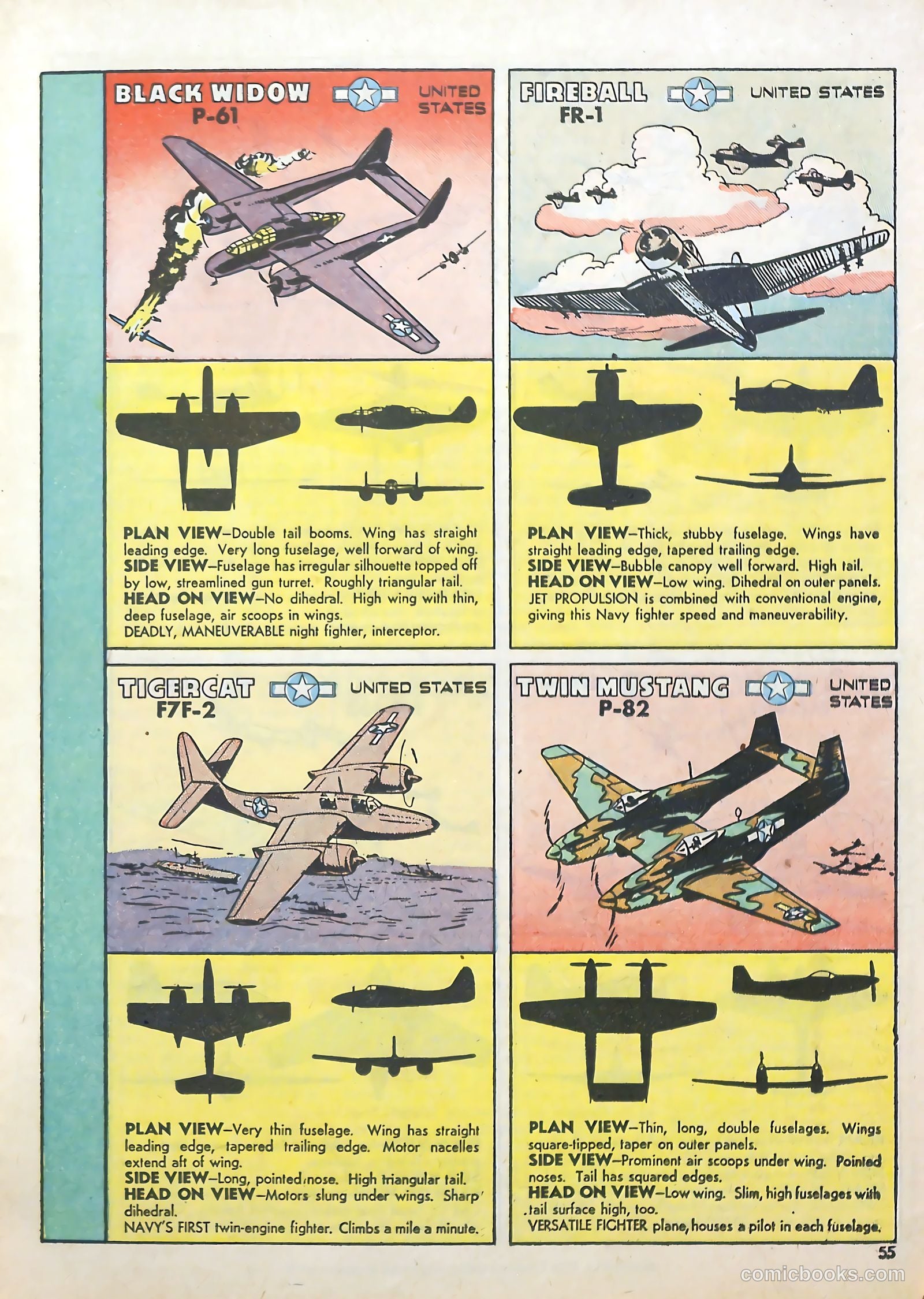 True Aviation Picture-Stories #13 (1946) — page 57 of 62