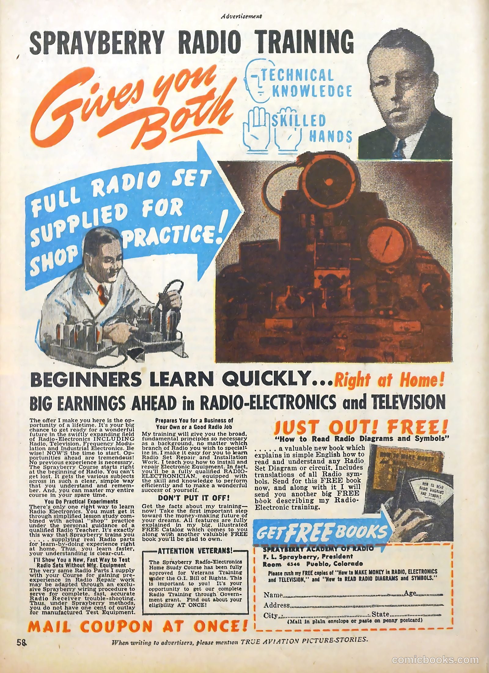 True Aviation Picture-Stories #13 (1946) — page 60 of 62