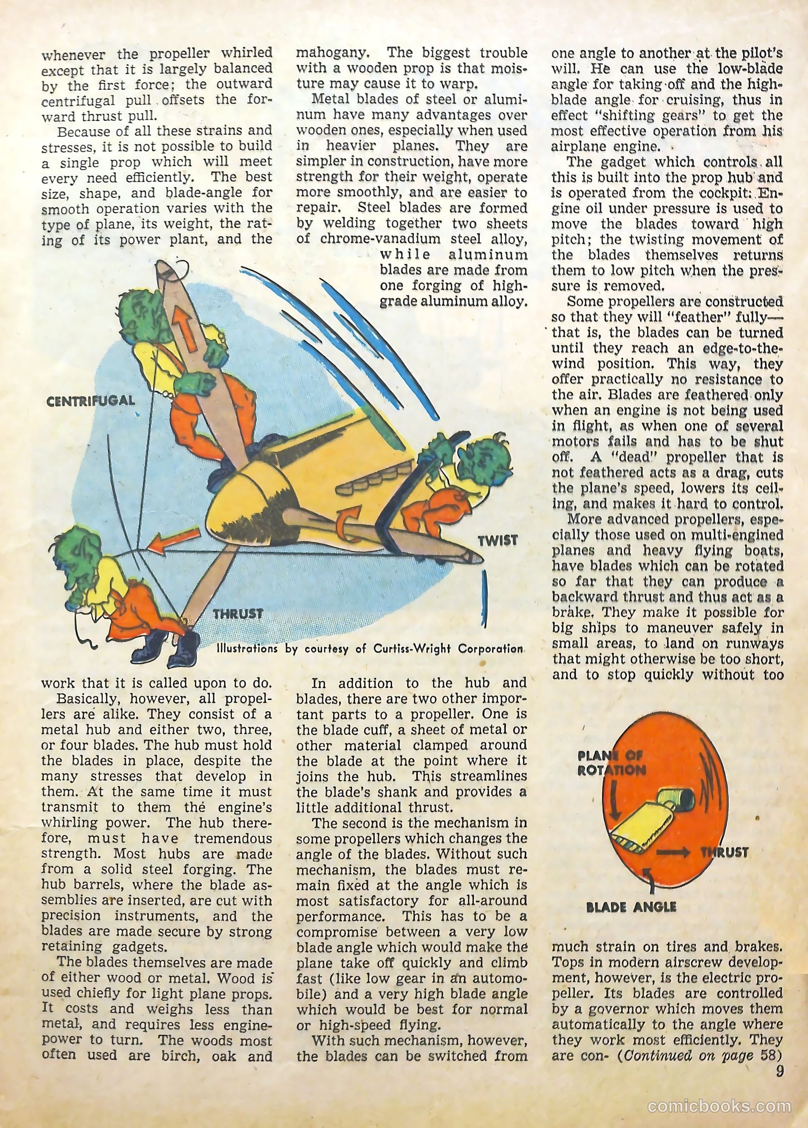 True Aviation Picture-Stories #14 (1946) — page 9 of 63