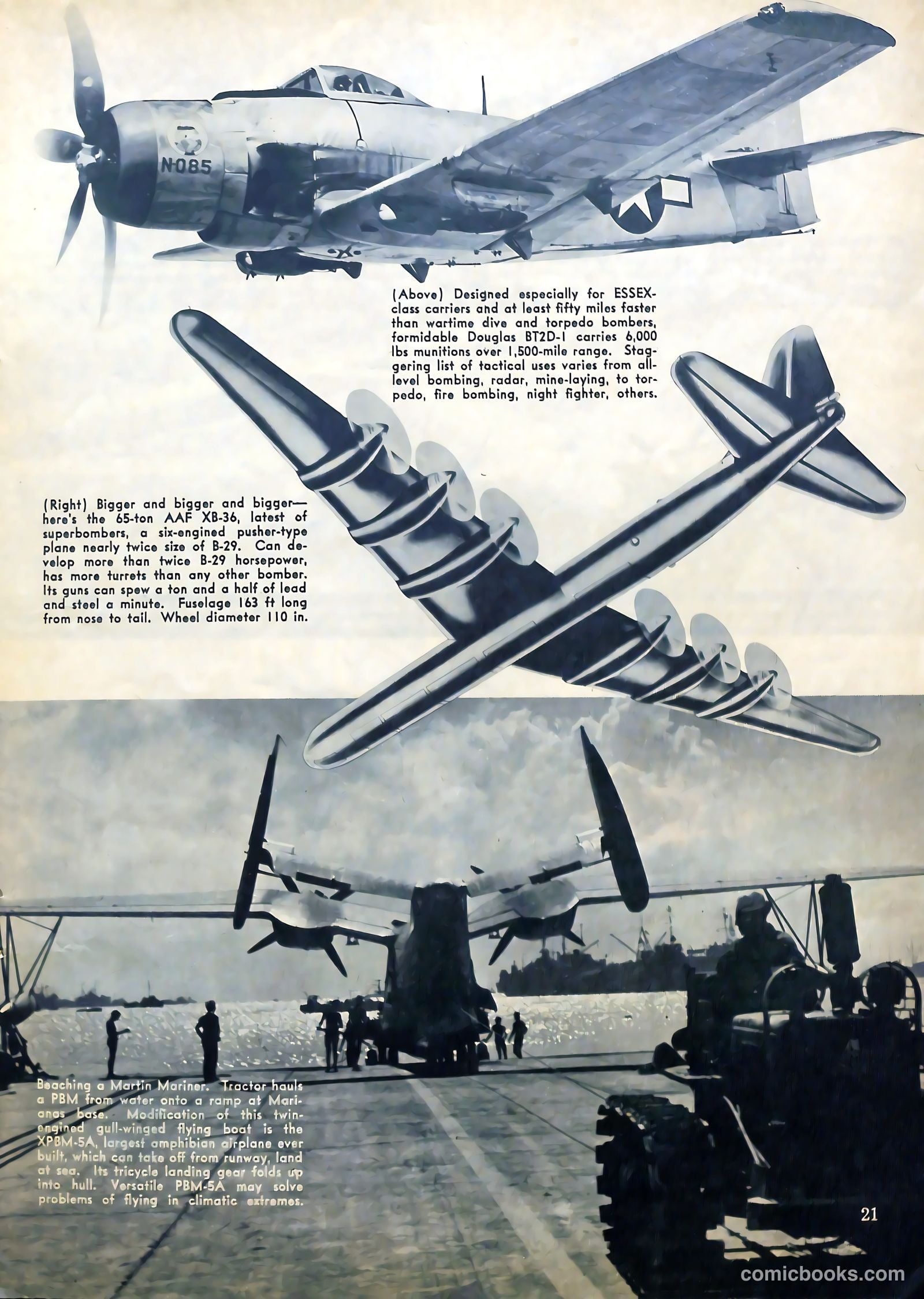 True Aviation Picture-Stories #14 (1946) — page 22 of 63