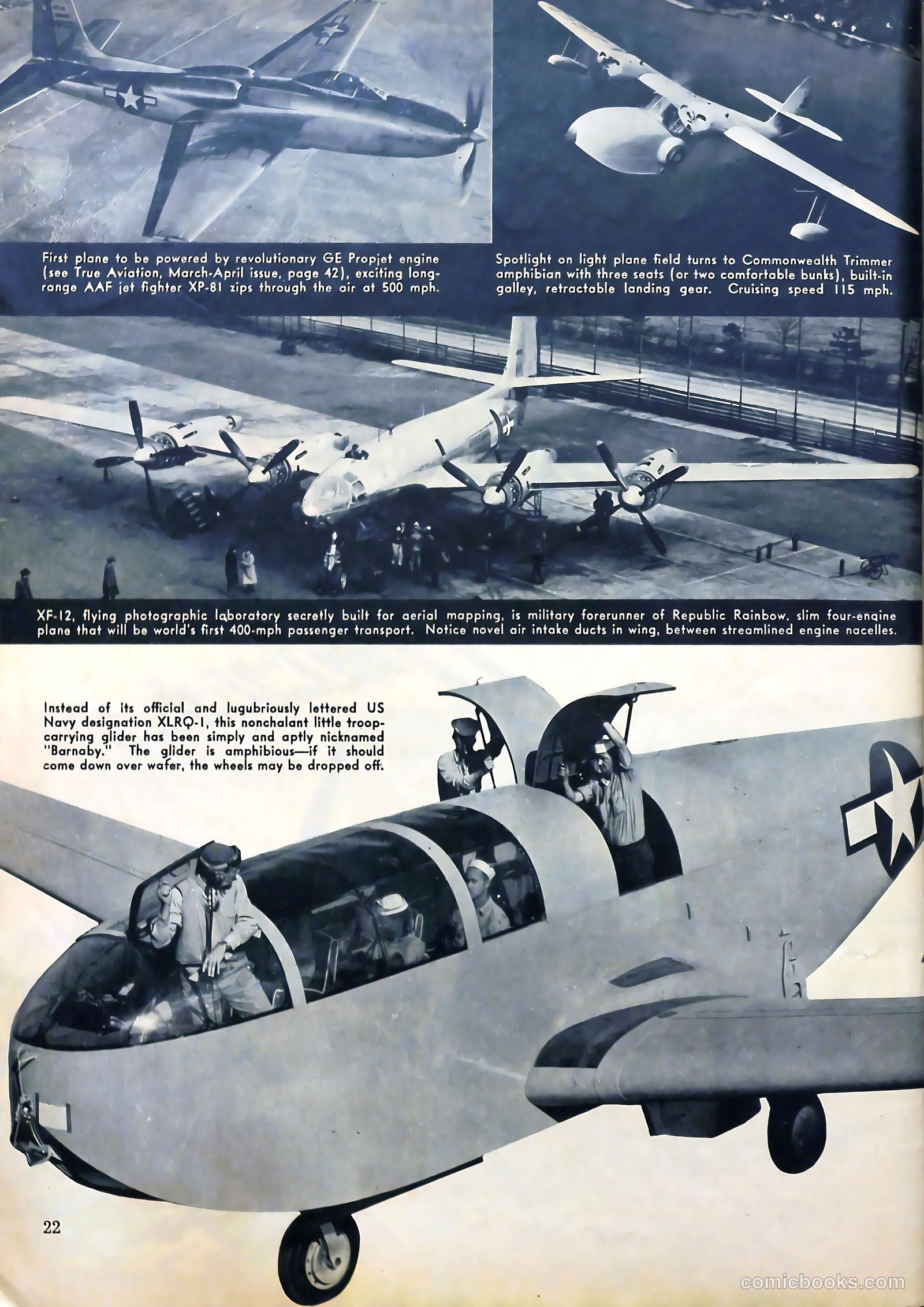 True Aviation Picture-Stories #14 (1946) — page 23 of 63