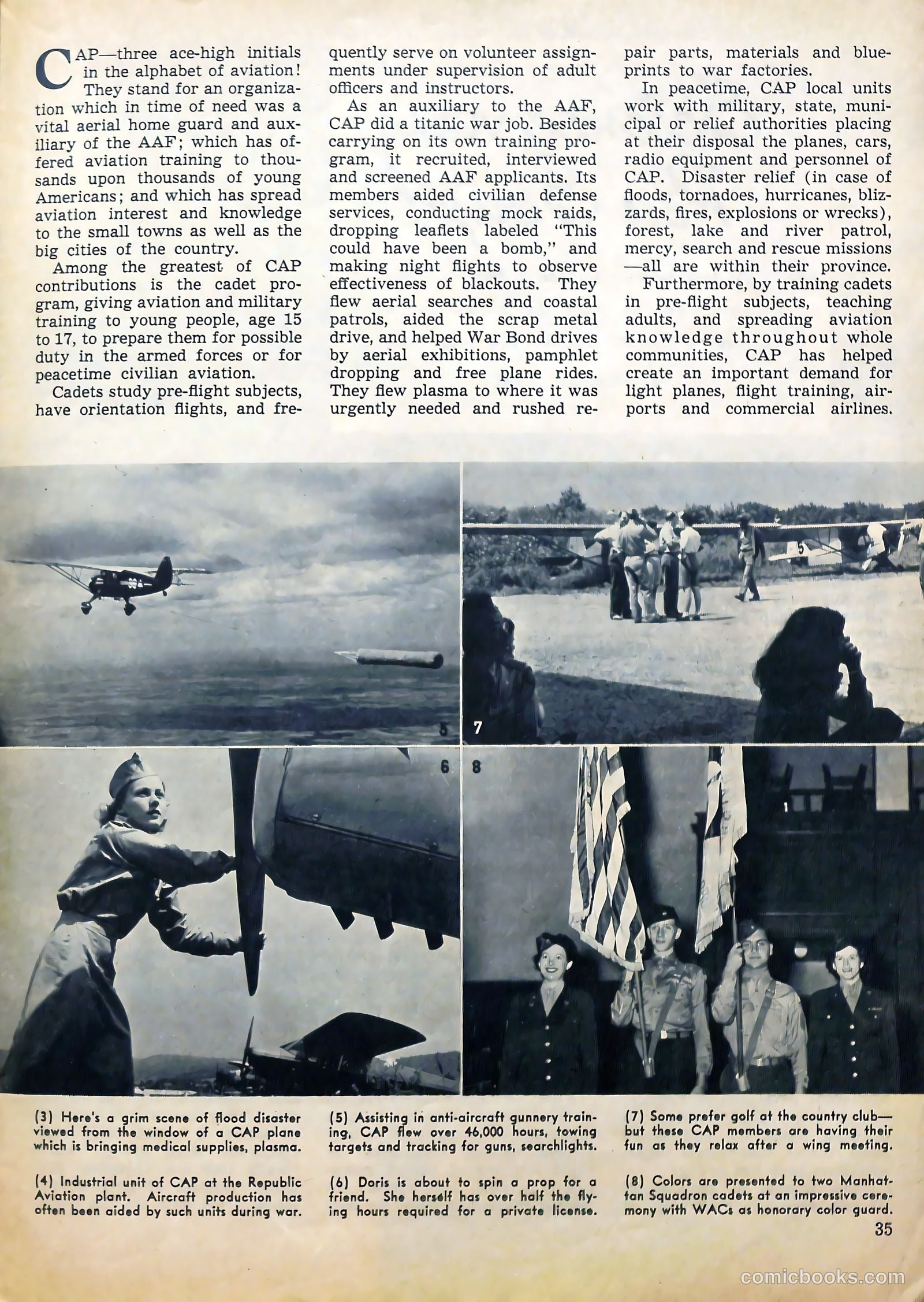 True Aviation Picture-Stories #14 (1946) — page 37 of 63