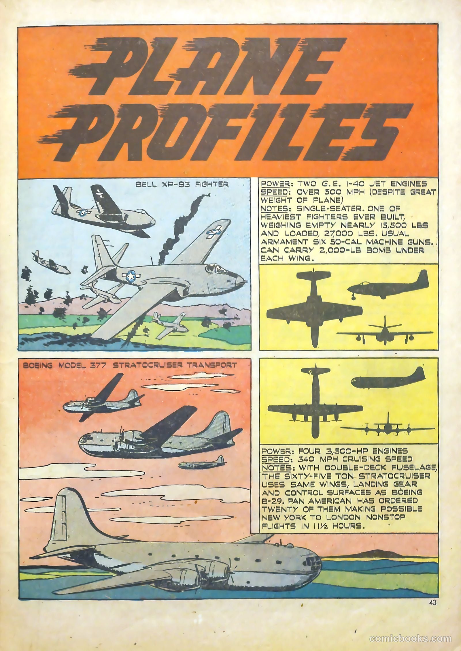 True Aviation Picture-Stories #14 (1946) — page 45 of 63