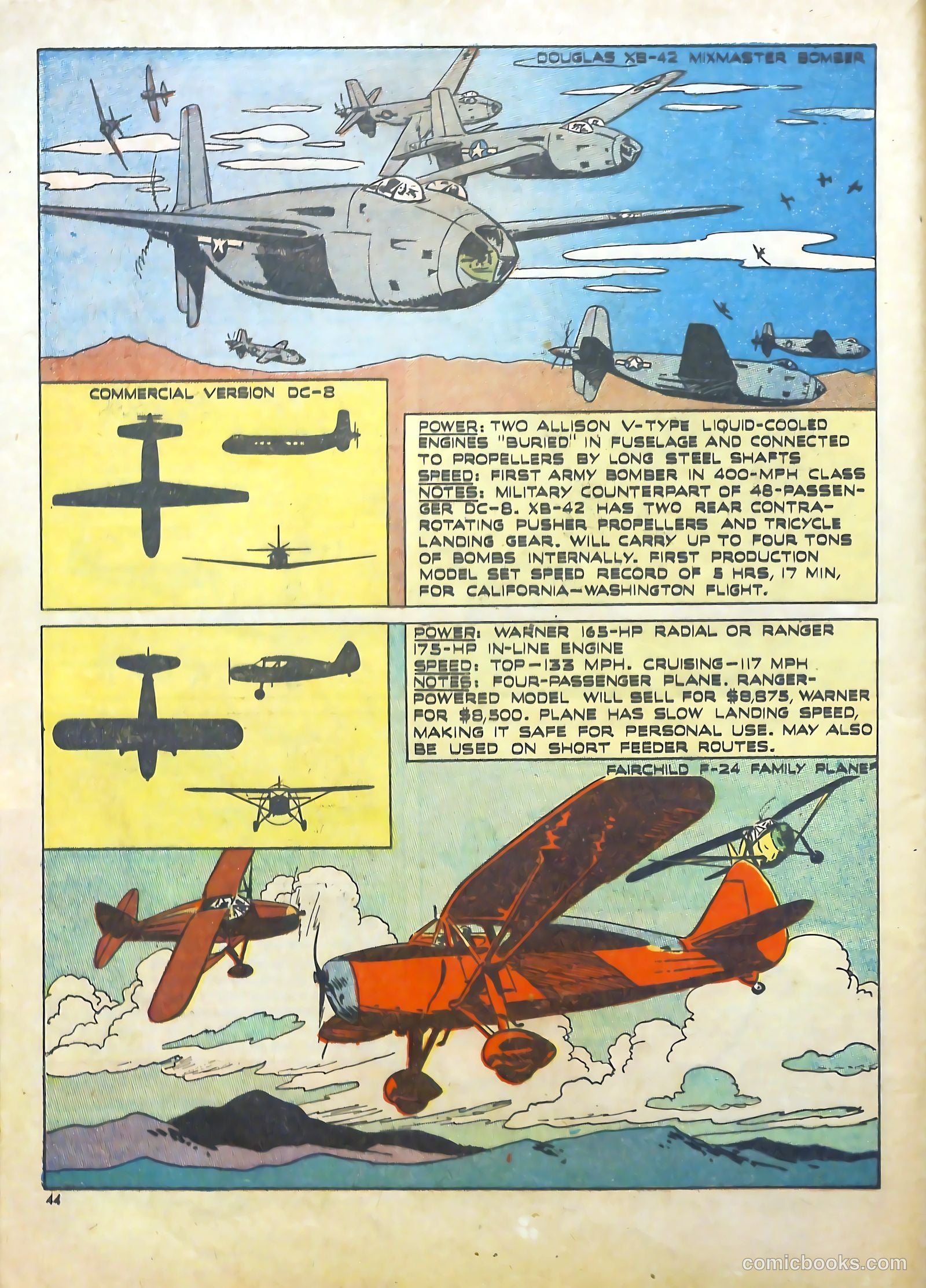 True Aviation Picture-Stories #14 (1946) — page 46 of 63