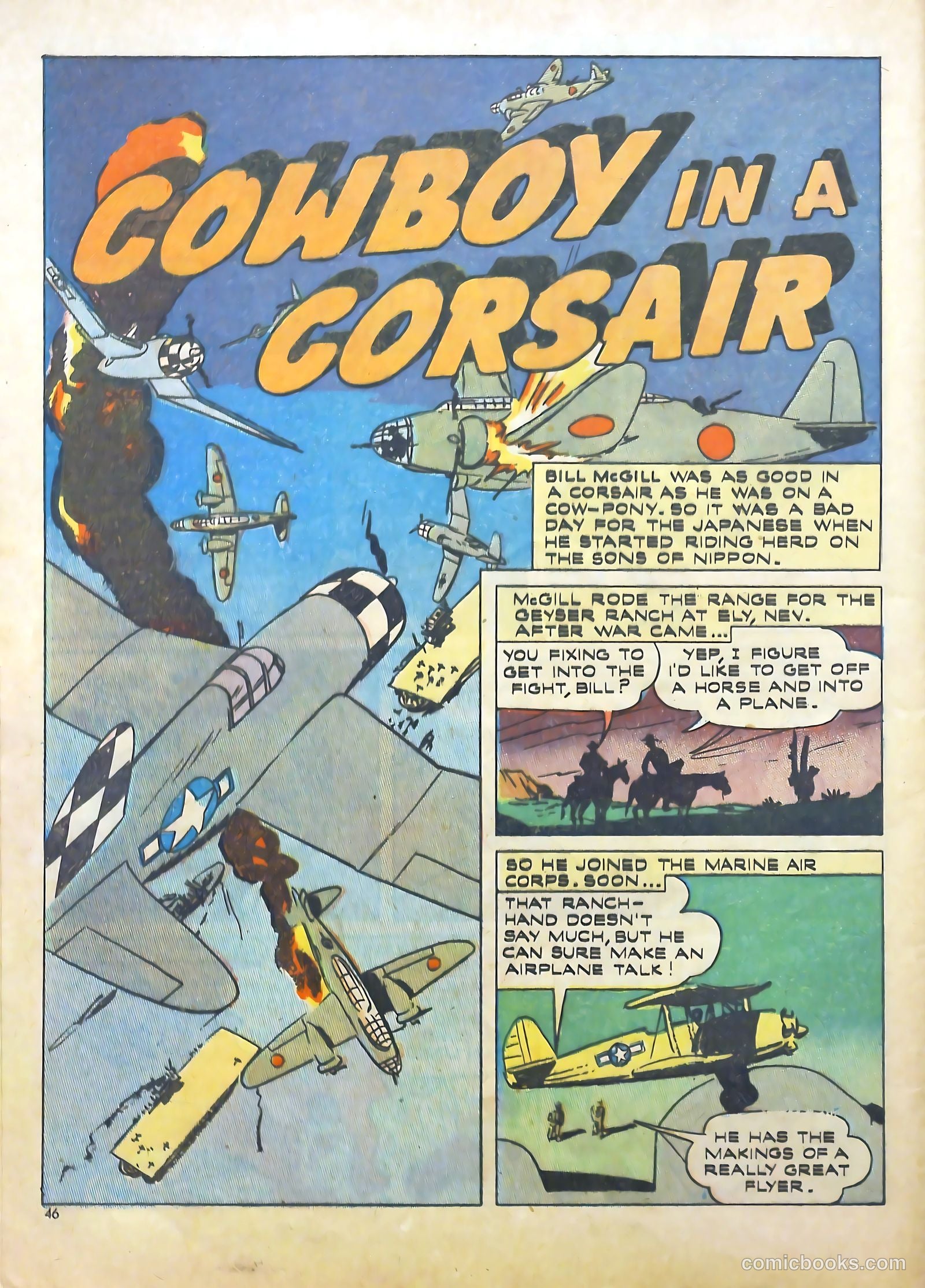 True Aviation Picture-Stories #14 (1946) — page 48 of 63