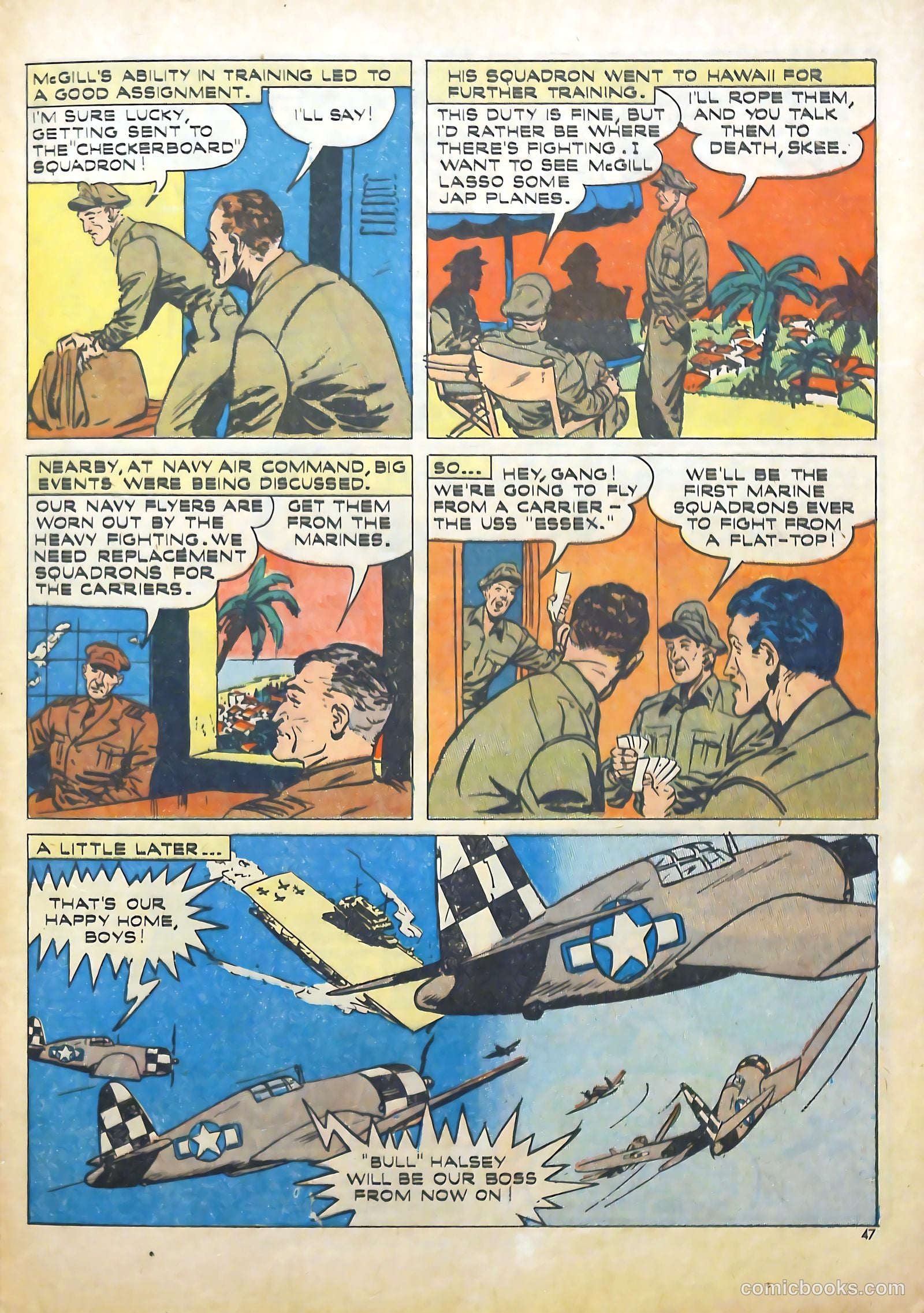 True Aviation Picture-Stories #14 (1946) — page 49 of 63