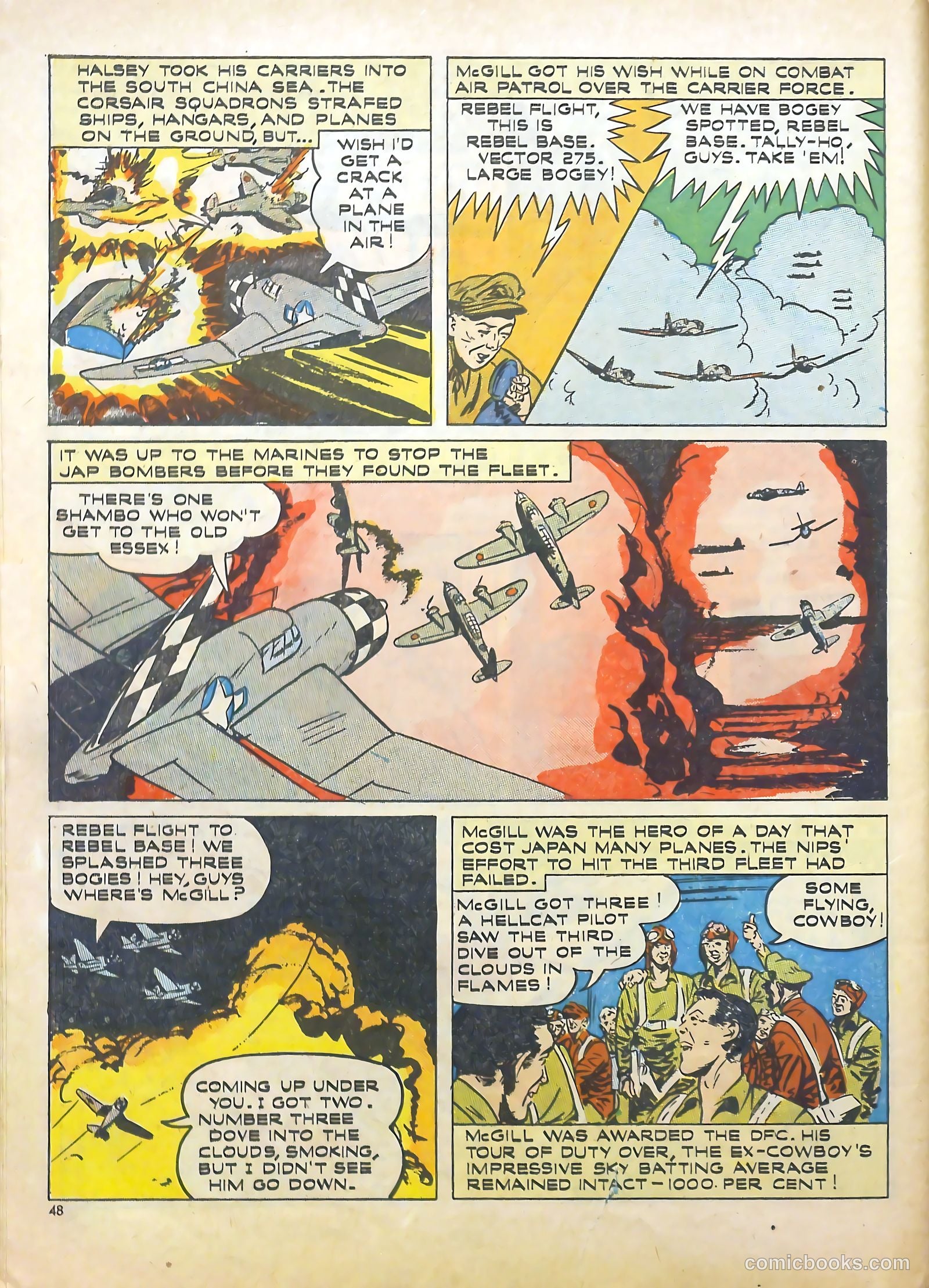 True Aviation Picture-Stories #14 (1946) — page 50 of 63