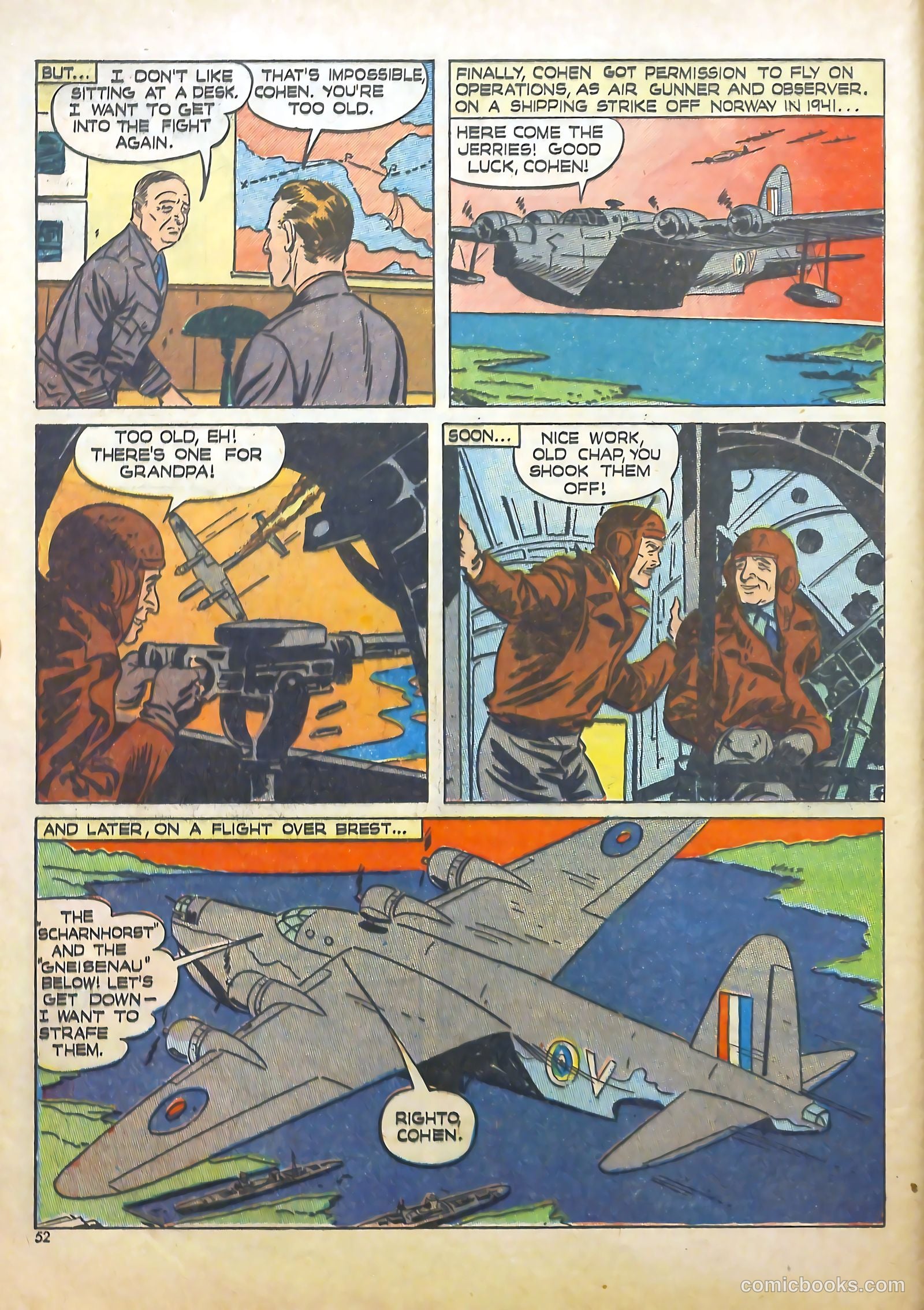 True Aviation Picture-Stories #14 (1946) — page 54 of 63