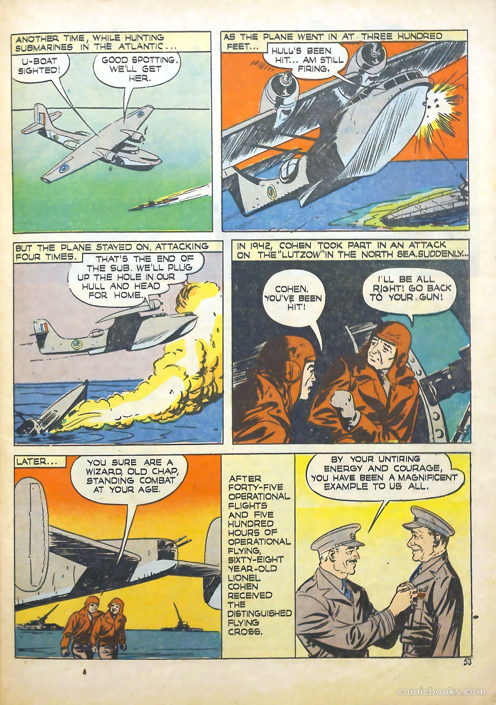 True Aviation Picture-Stories #14 (1946) — page 55 of 63