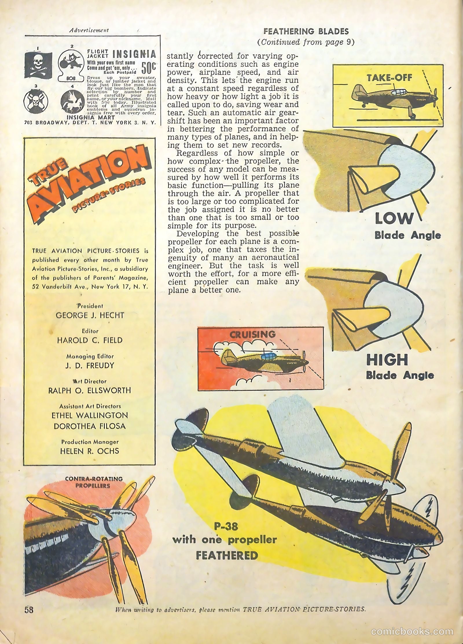 True Aviation Picture-Stories #14 (1946) — page 61 of 63