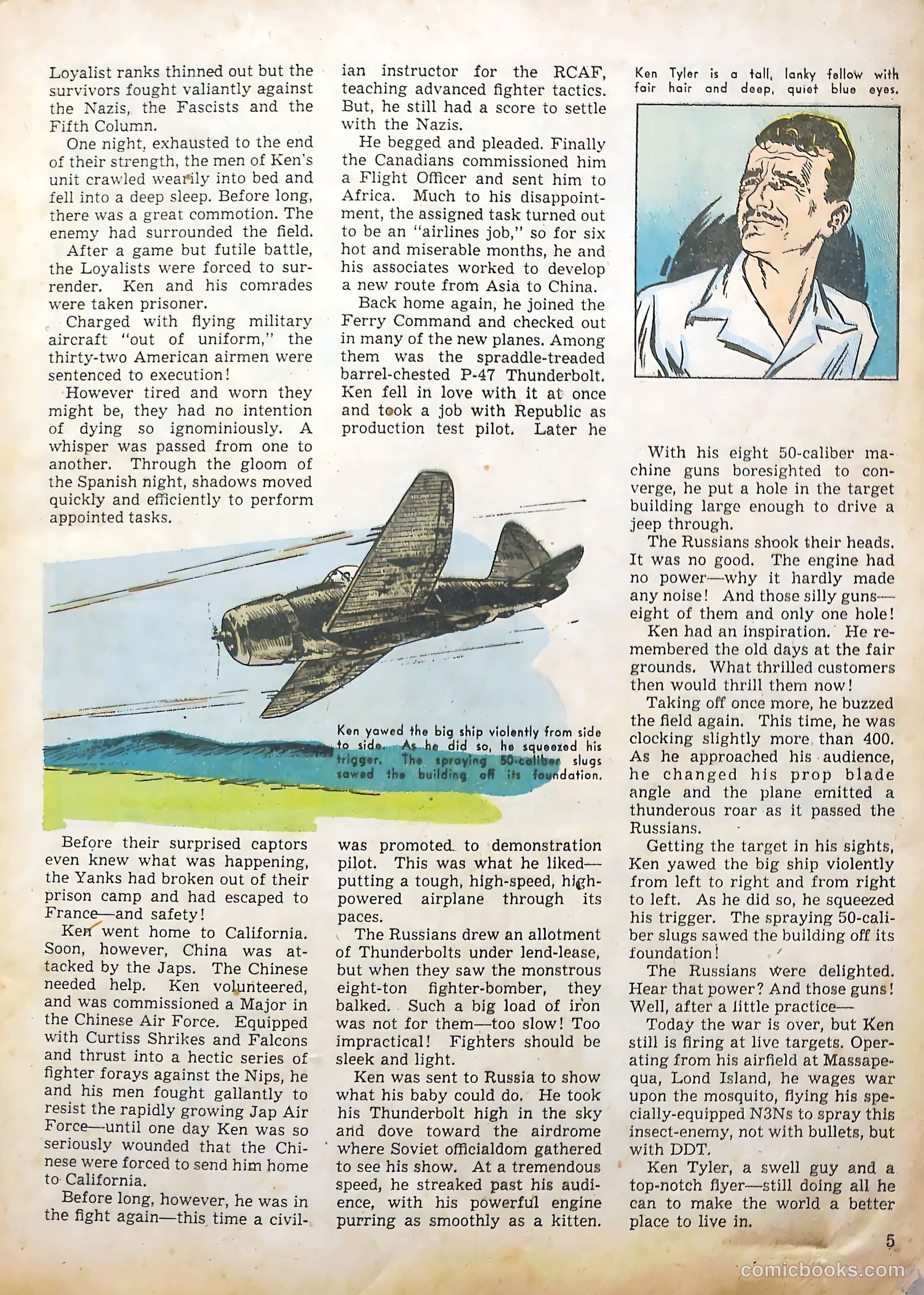 True Aviation Picture-Stories #15 (1946) — page 5 of 51