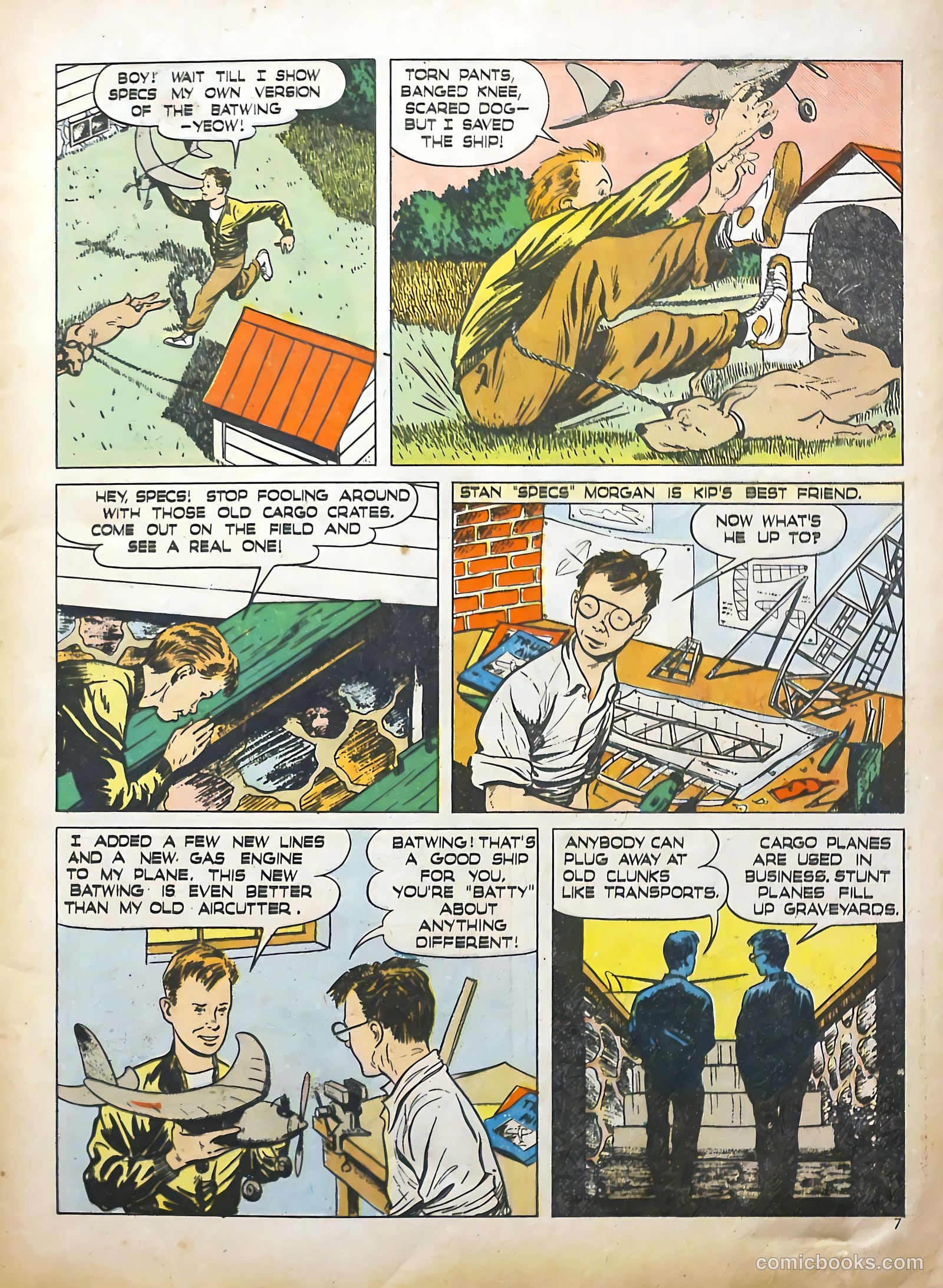 True Aviation Picture-Stories #15 (1946) — page 7 of 51