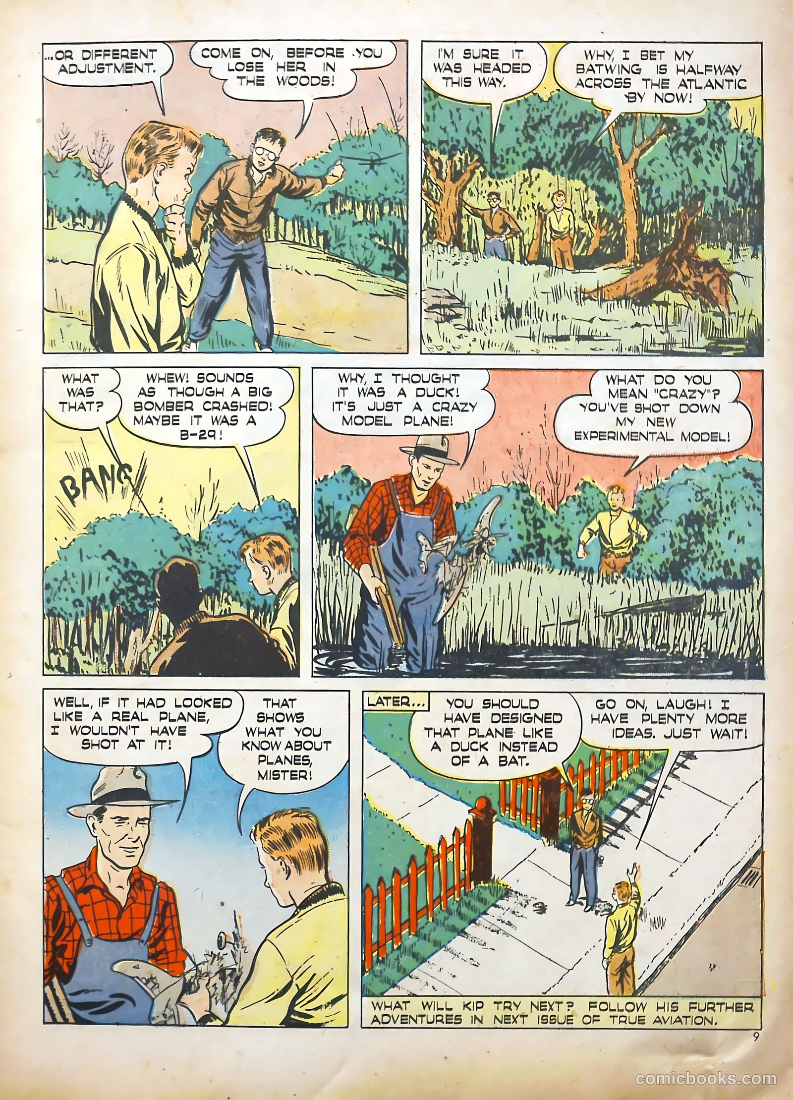 True Aviation Picture-Stories #15 (1946) — page 9 of 51