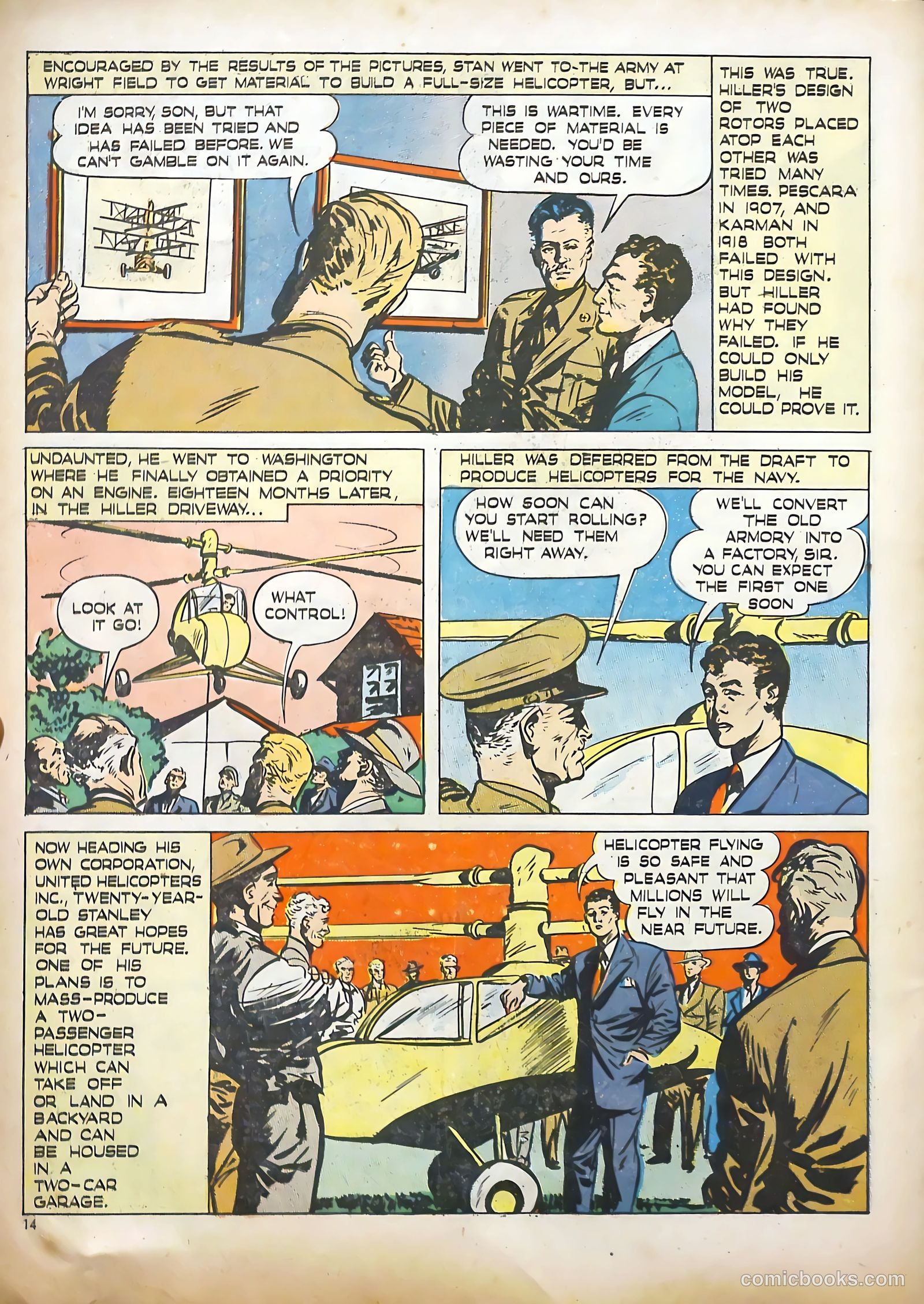 True Aviation Picture-Stories #15 (1946) — page 14 of 51