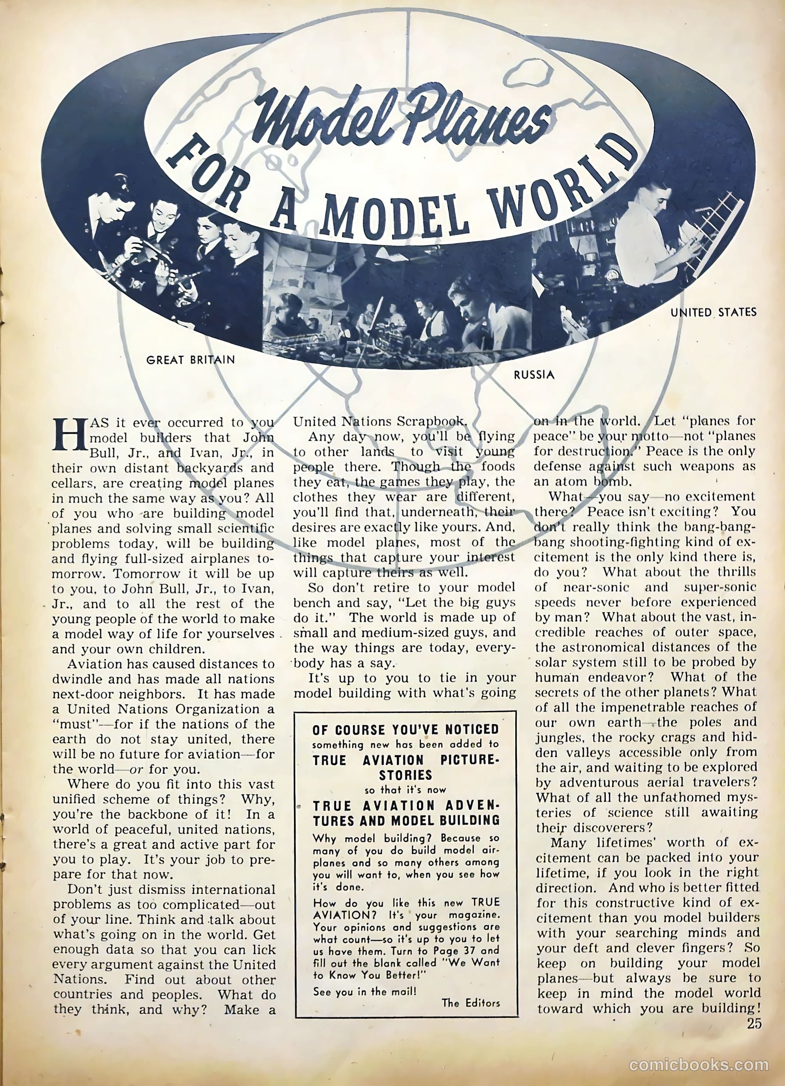 True Aviation Picture-Stories #15 (1946) — page 25 of 51
