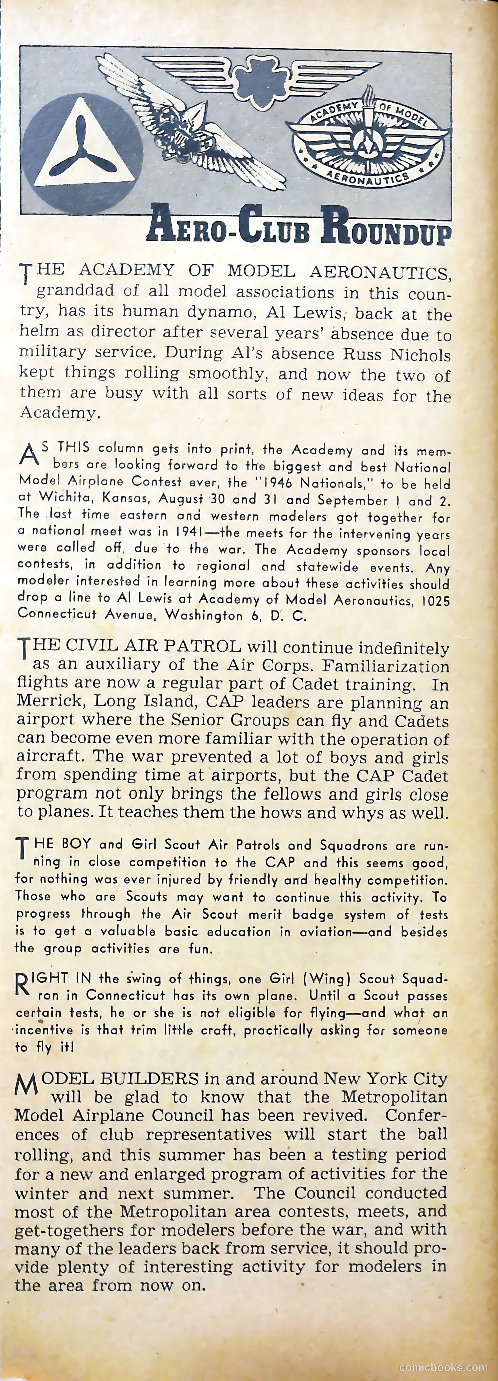 True Aviation Picture-Stories #15 (1946) — page 37 of 51