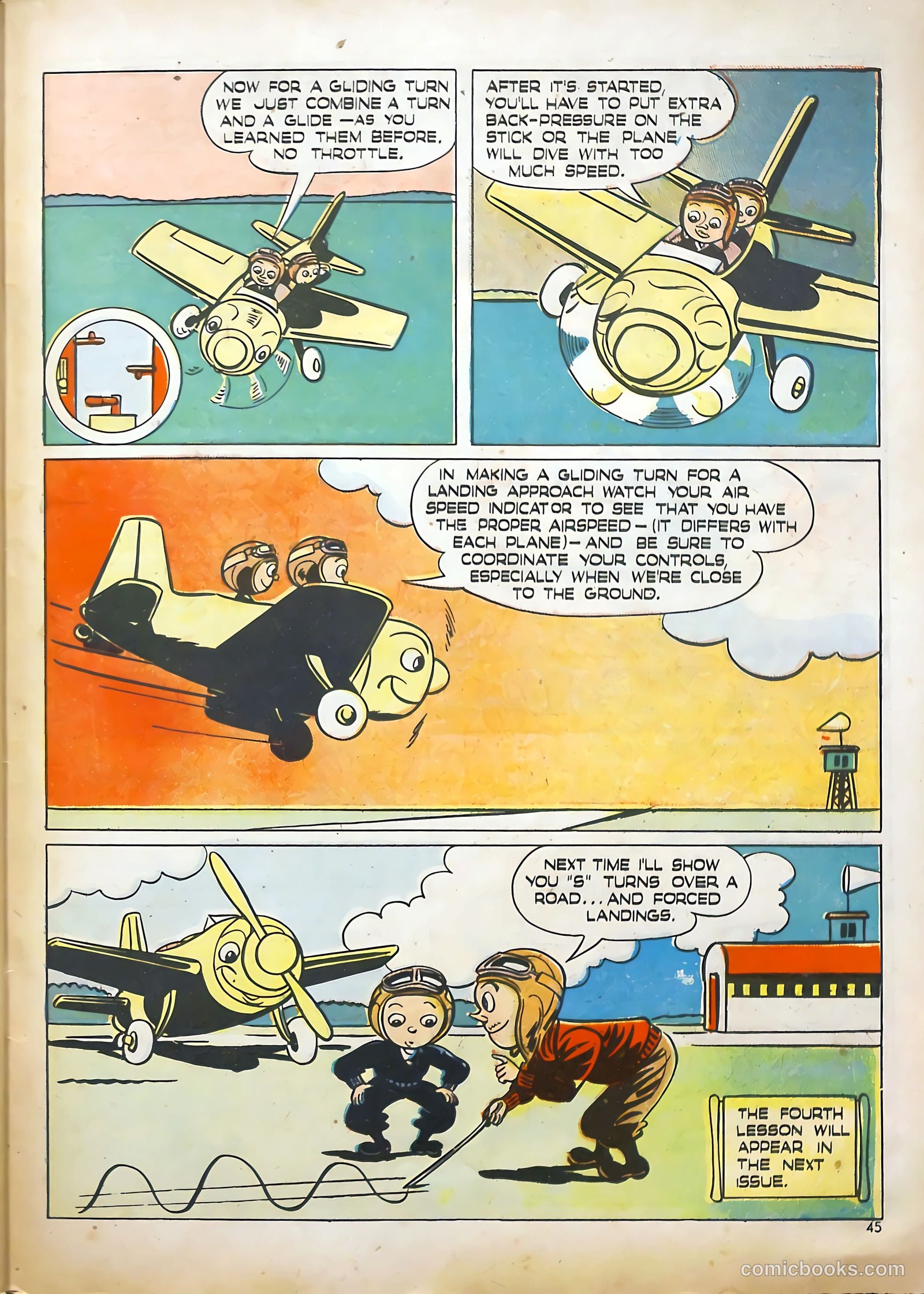True Aviation Picture-Stories #15 (1946) — page 44 of 51