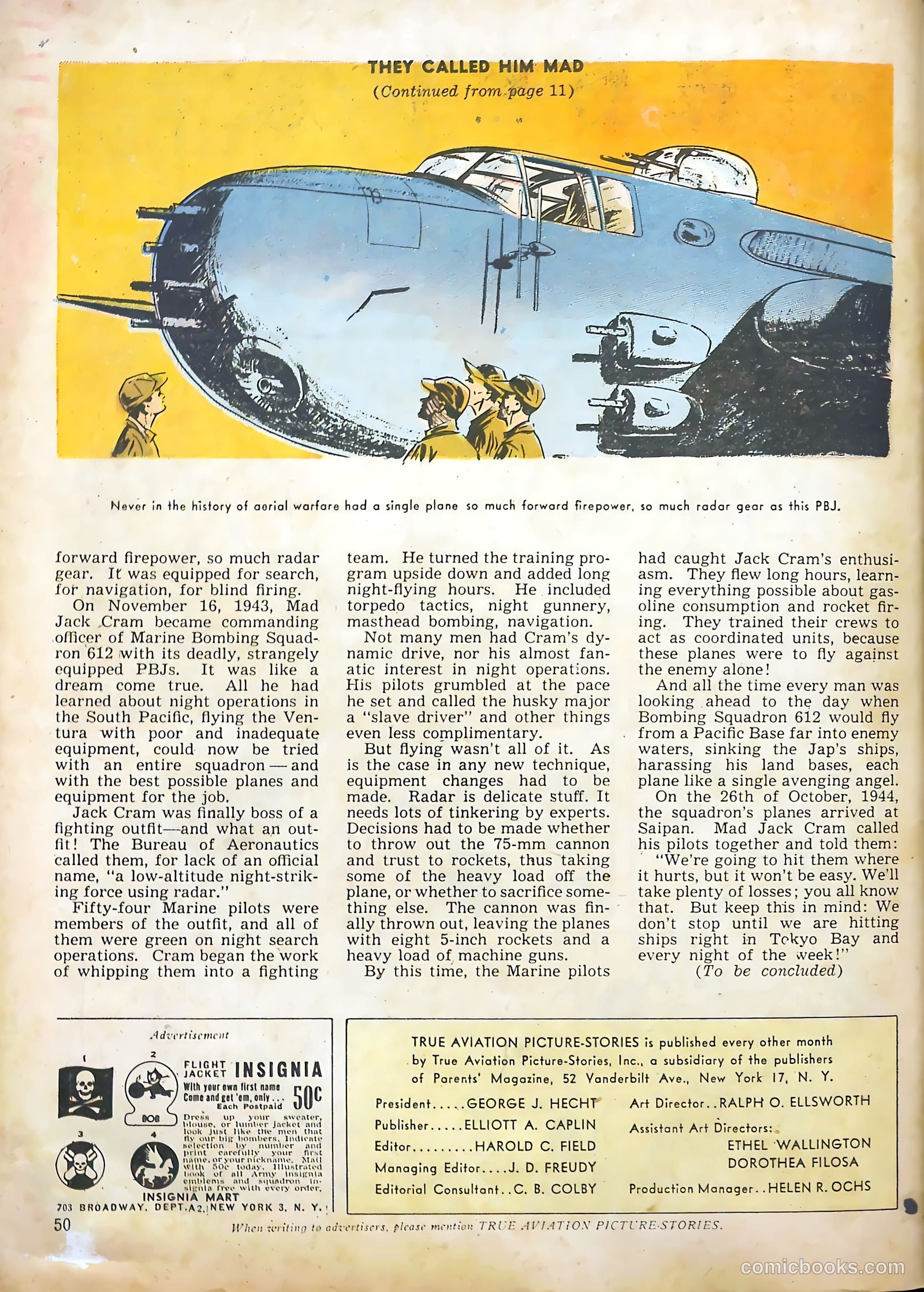 True Aviation Picture-Stories #15 (1946) — page 49 of 51