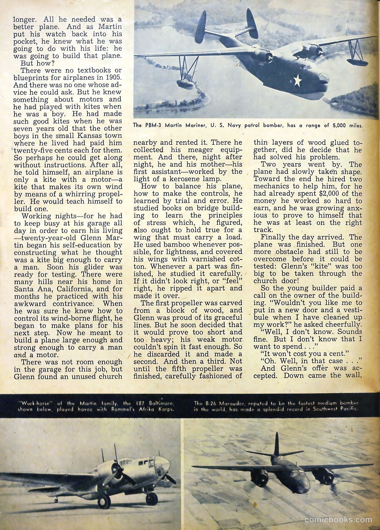 True Aviation Picture-Stories #3 (1943) — page 38 of 63