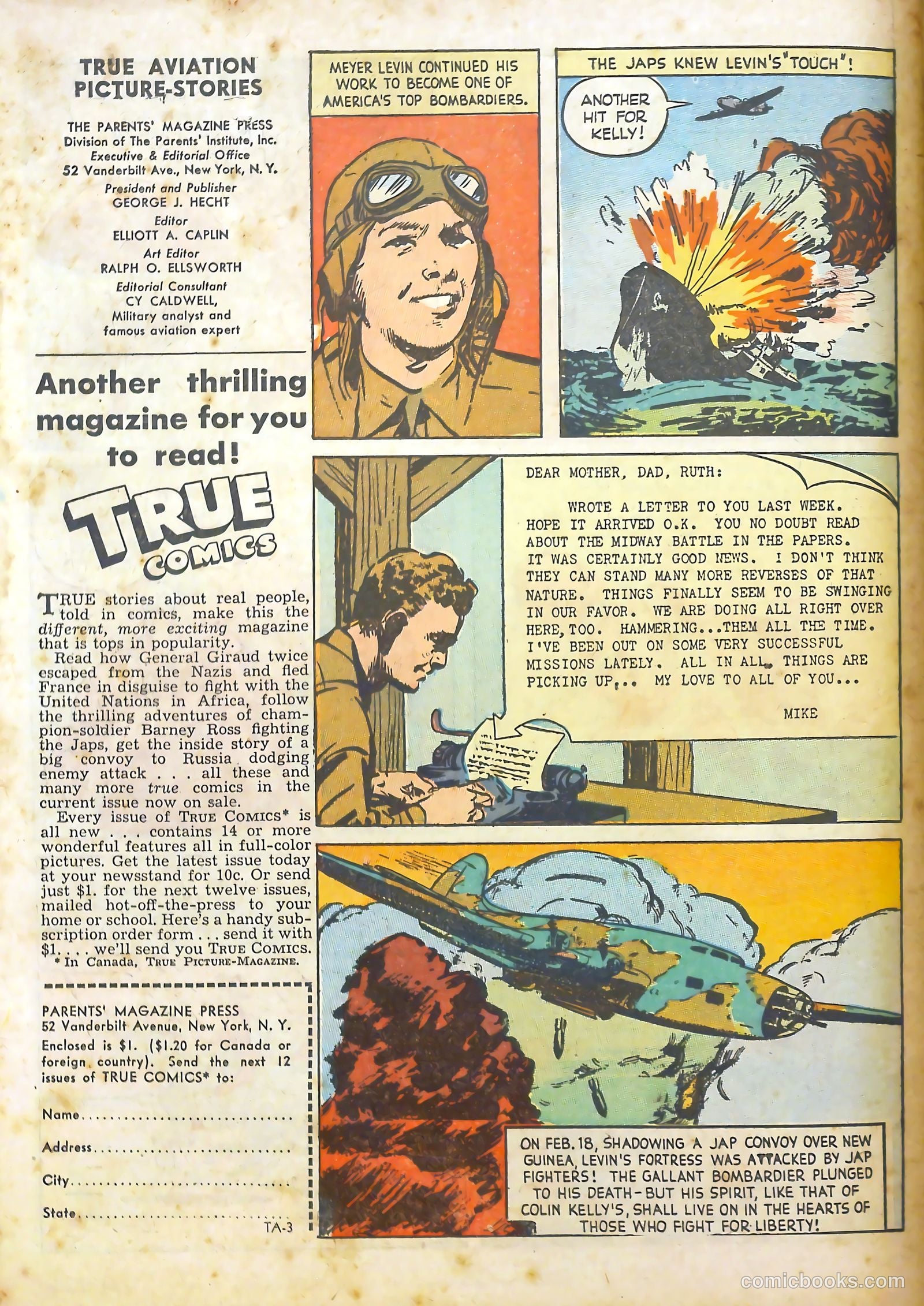 True Aviation Picture-Stories #3 (1943) — page 60 of 63