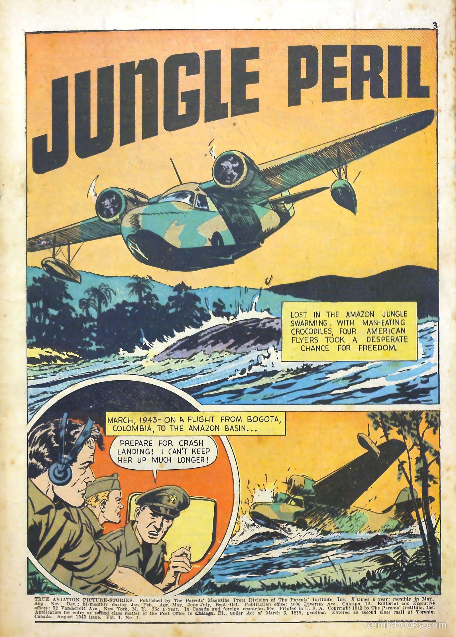 True Aviation Picture-Stories #4 (1943) — page 3 of 65