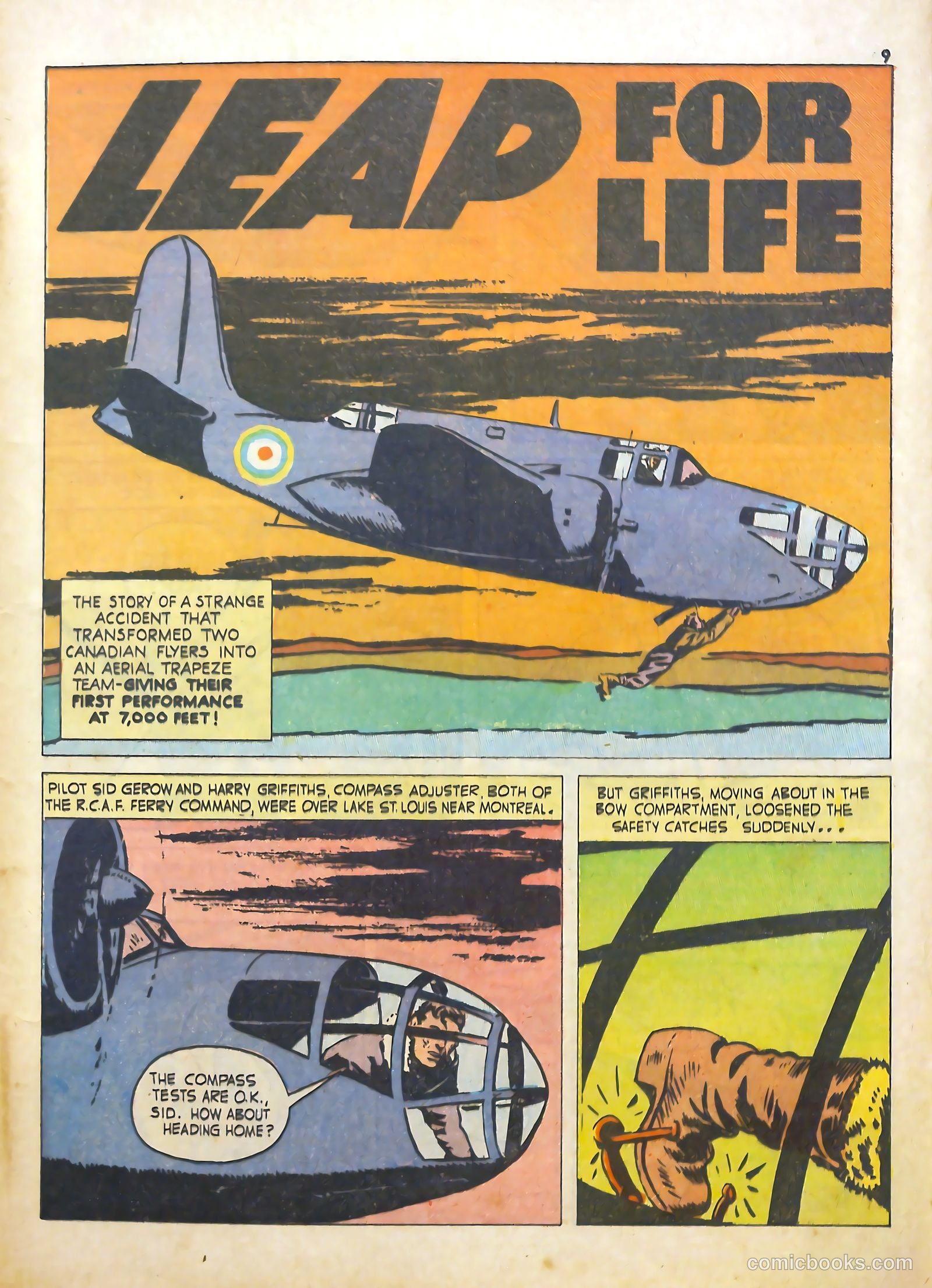 True Aviation Picture-Stories #4 (1943) — page 9 of 65