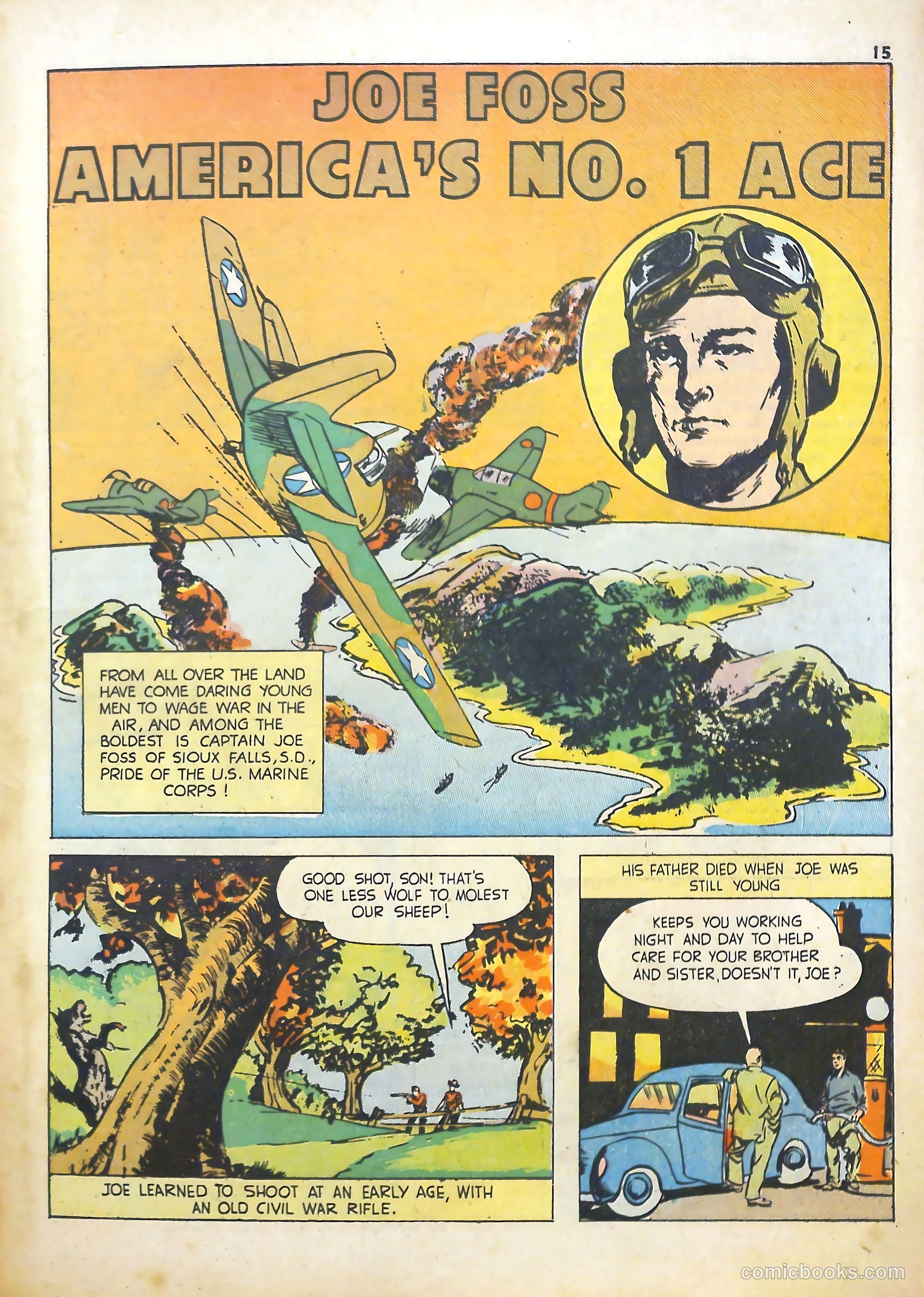True Aviation Picture-Stories #4 (1943) — page 15 of 65