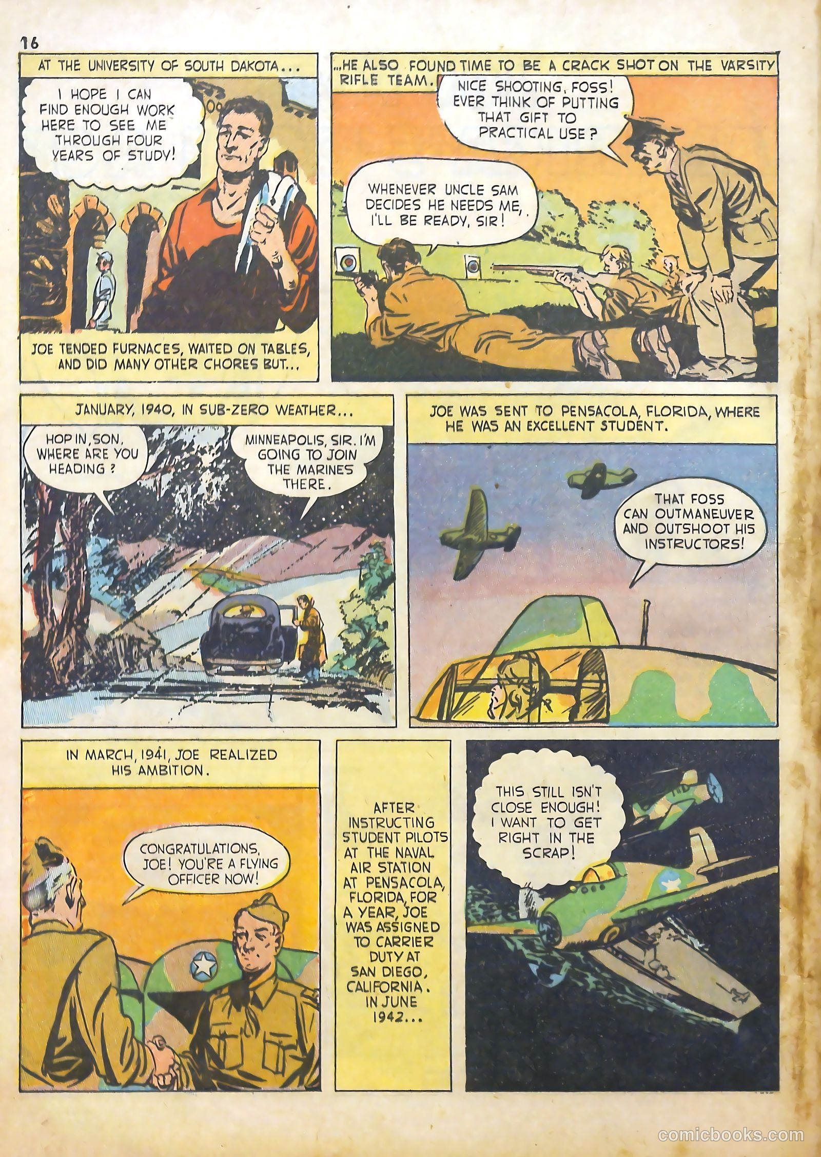 True Aviation Picture-Stories #4 (1943) — page 16 of 65