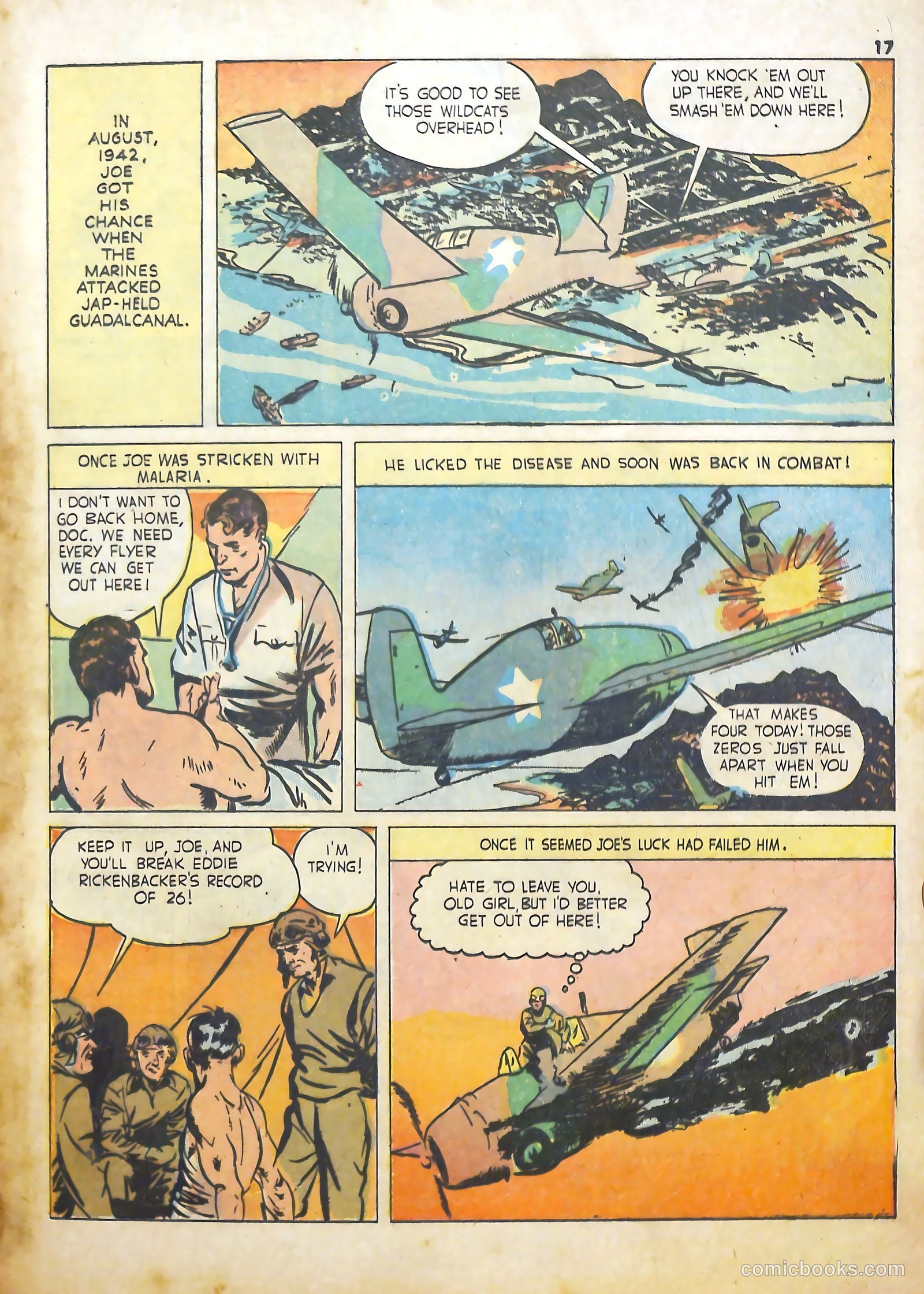 True Aviation Picture-Stories #4 (1943) — page 17 of 65