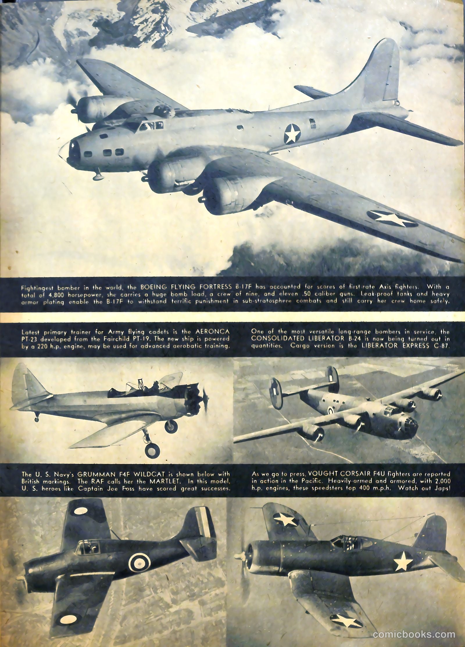 True Aviation Picture-Stories #4 (1943) — page 21 of 65