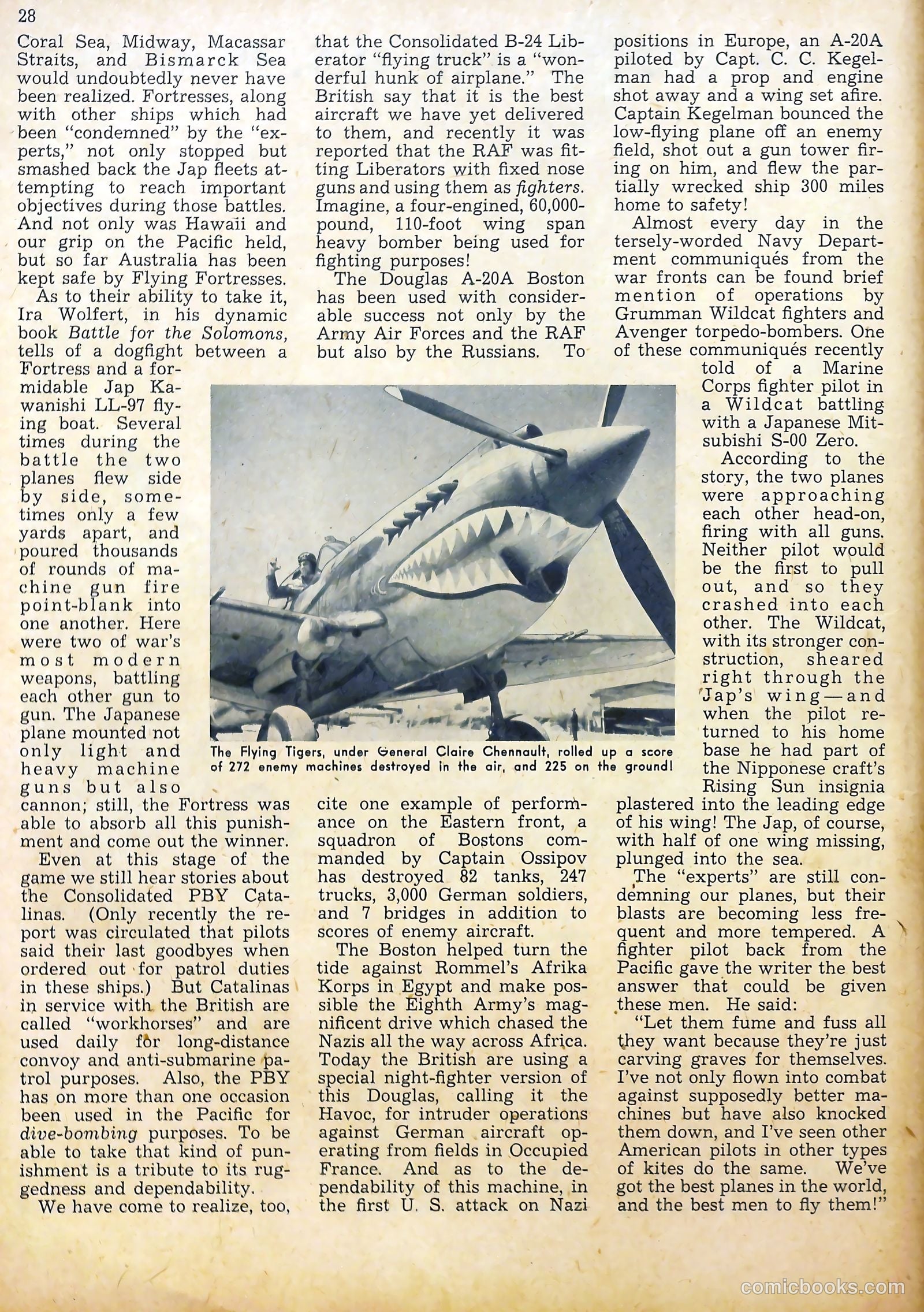 True Aviation Picture-Stories #4 (1943) — page 29 of 65