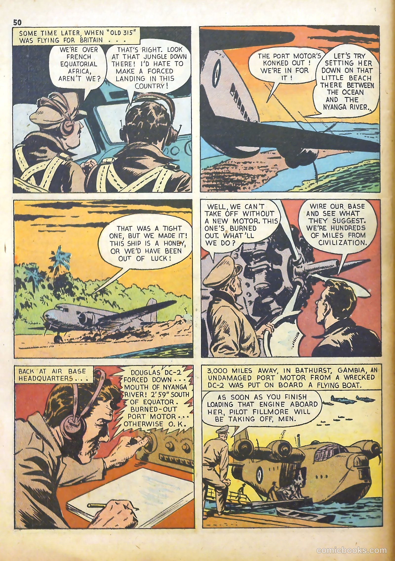 True Aviation Picture-Stories #4 (1943) — page 54 of 65