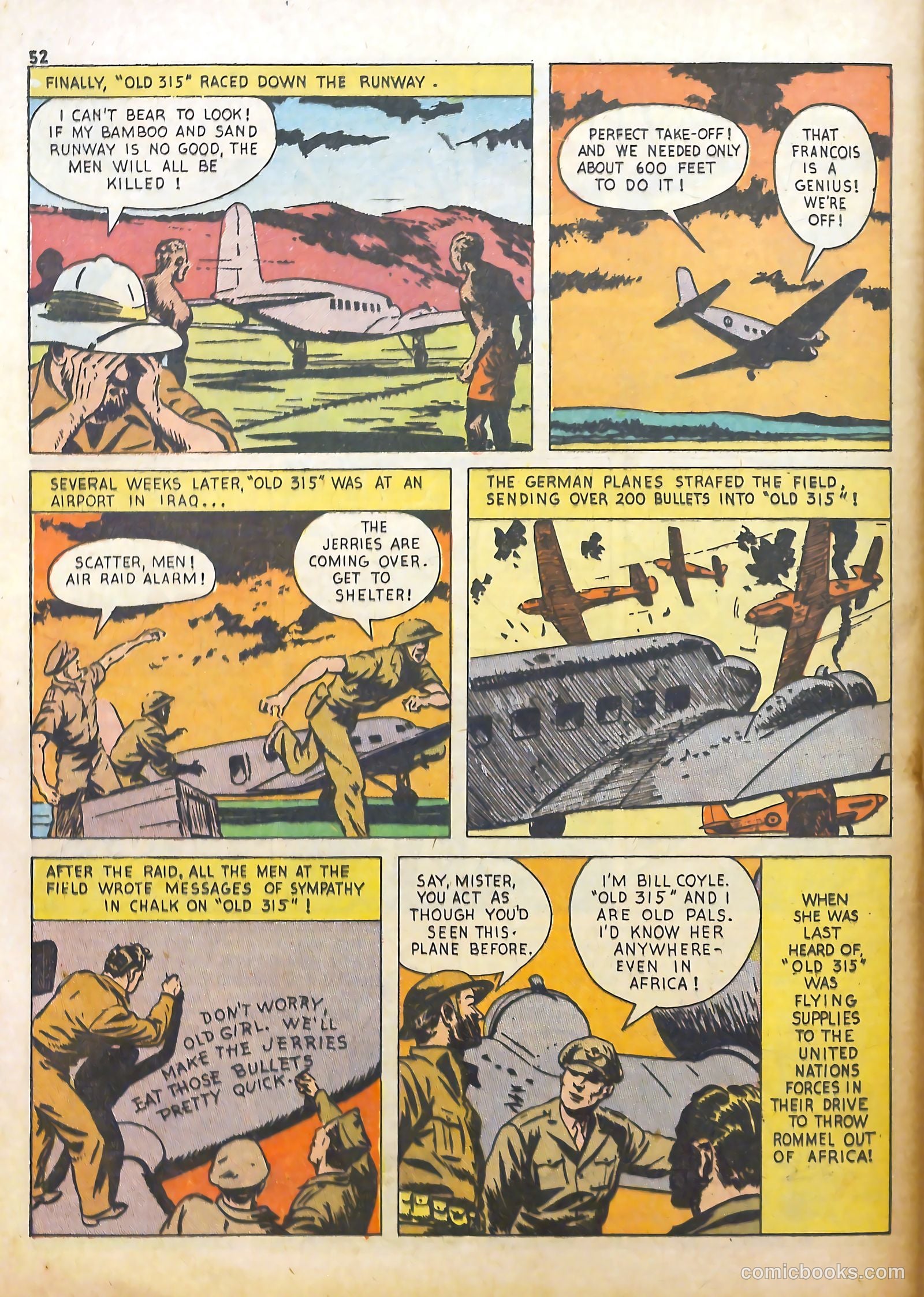 True Aviation Picture-Stories #4 (1943) — page 56 of 65